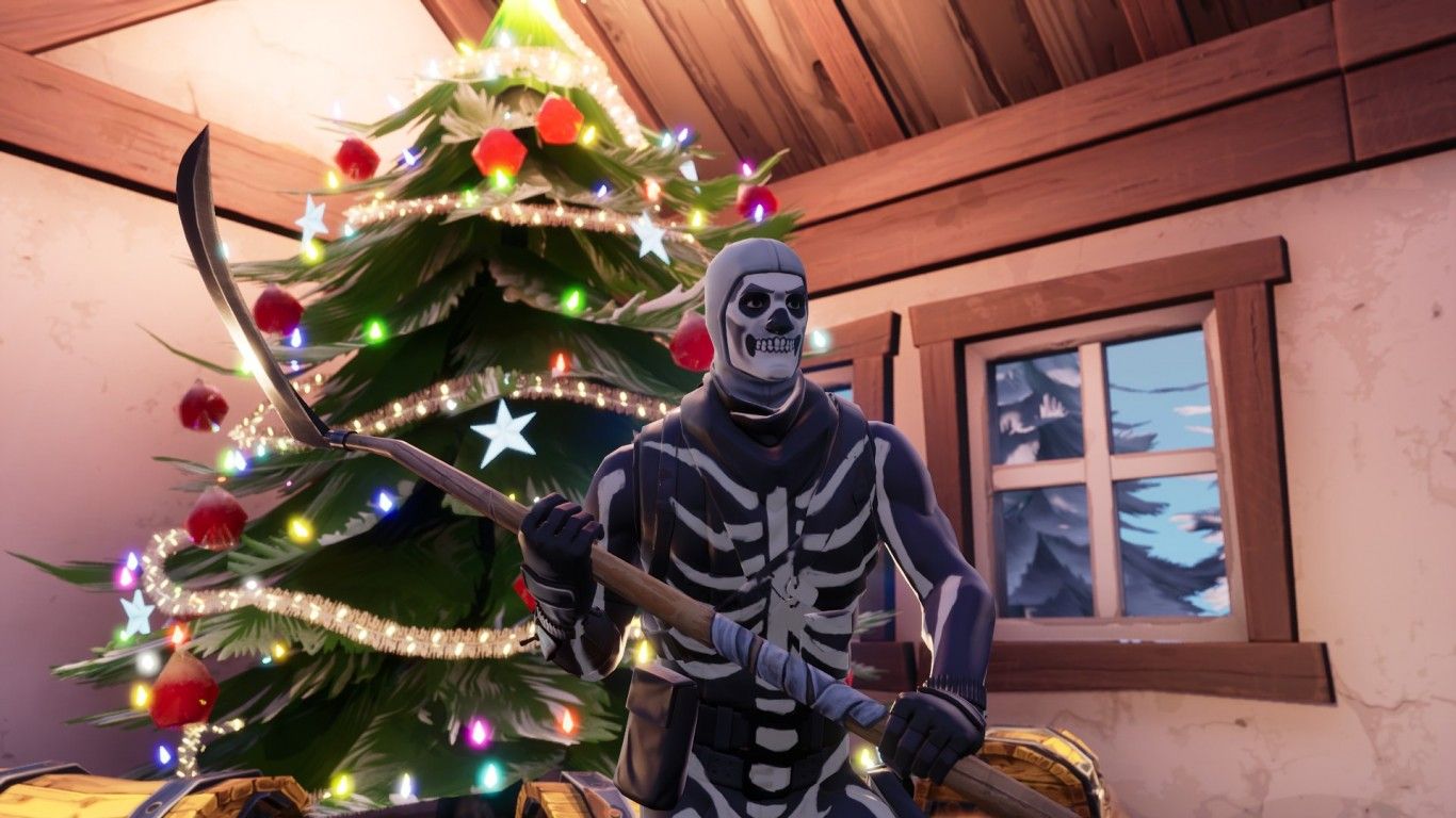 Christmas Update Fortnite Desktop Wallpapers