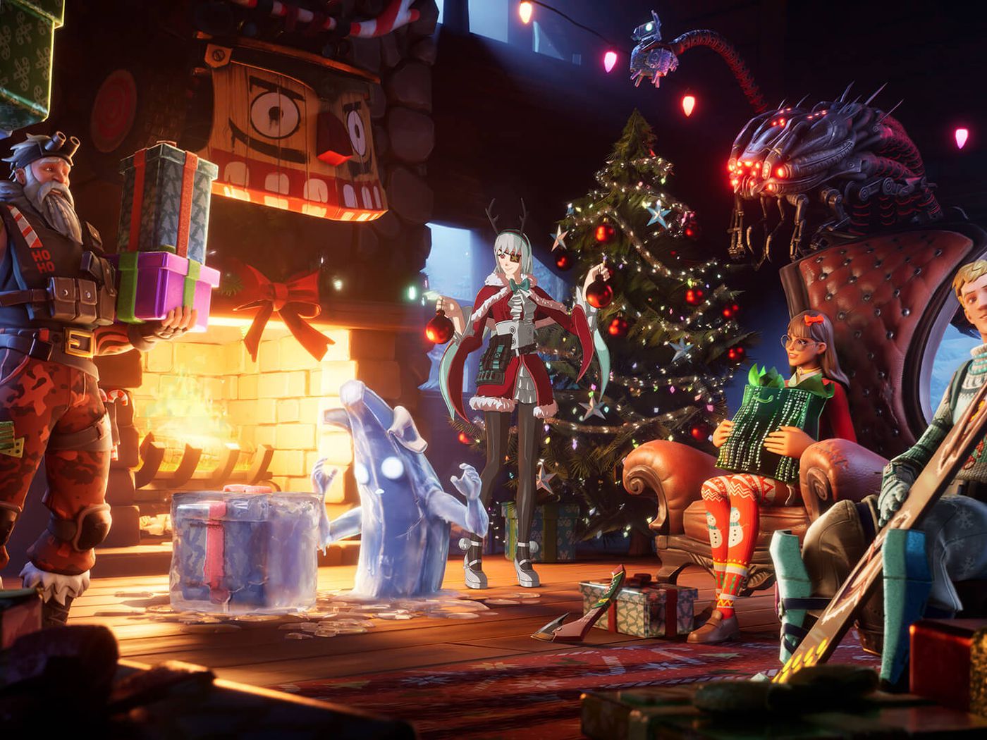 Christmas Update Fortnite Desktop Wallpapers