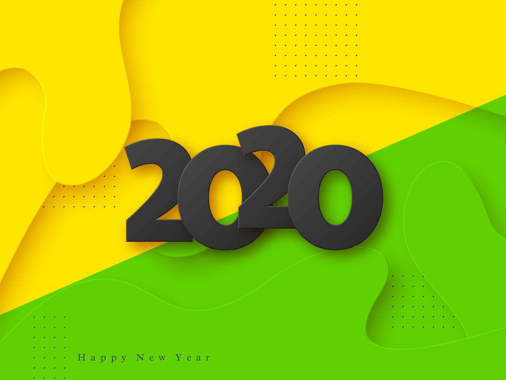 Colorful New Year 2020 Wallpapers