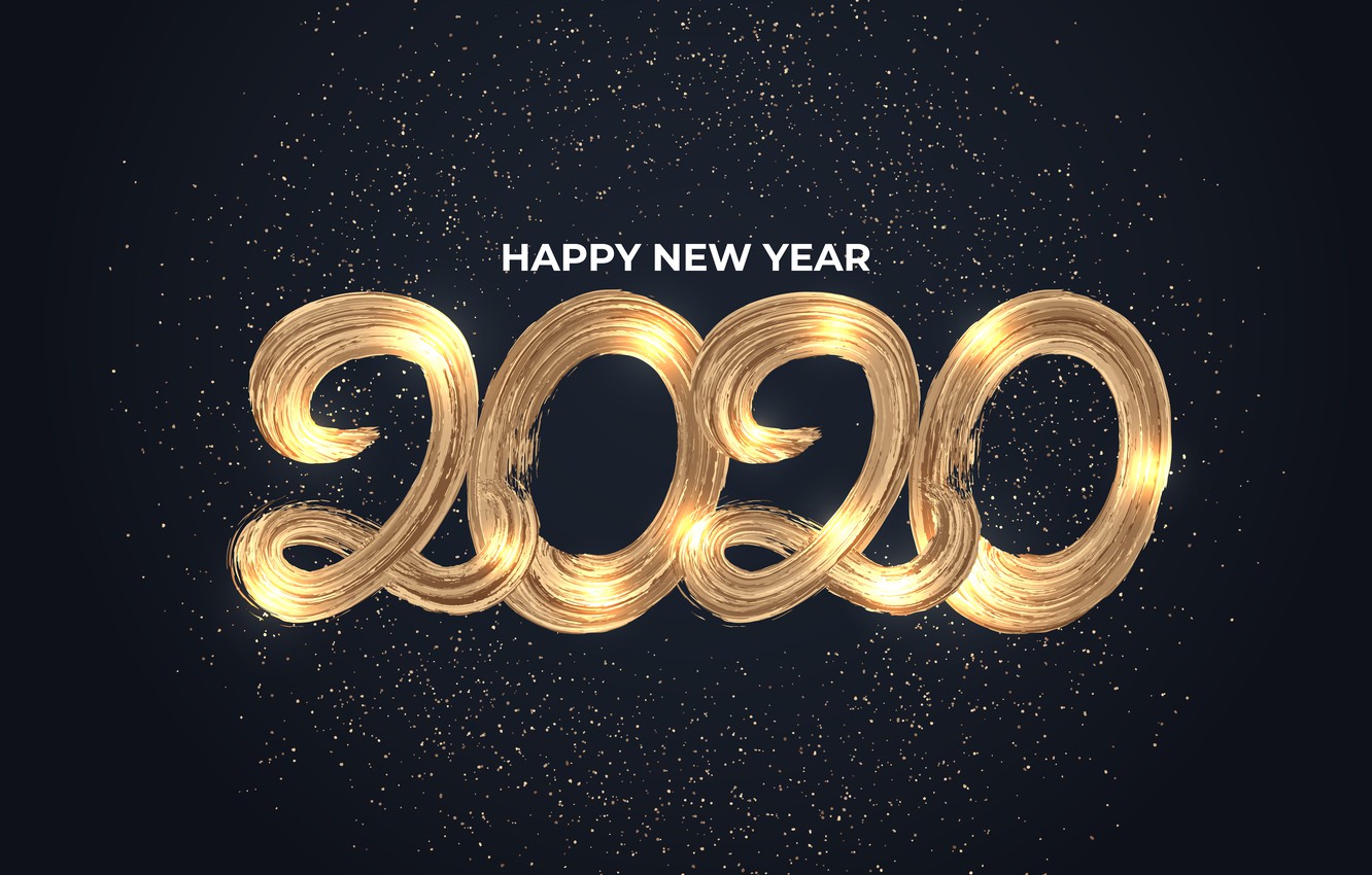 Colorful New Year 2020 Wallpapers