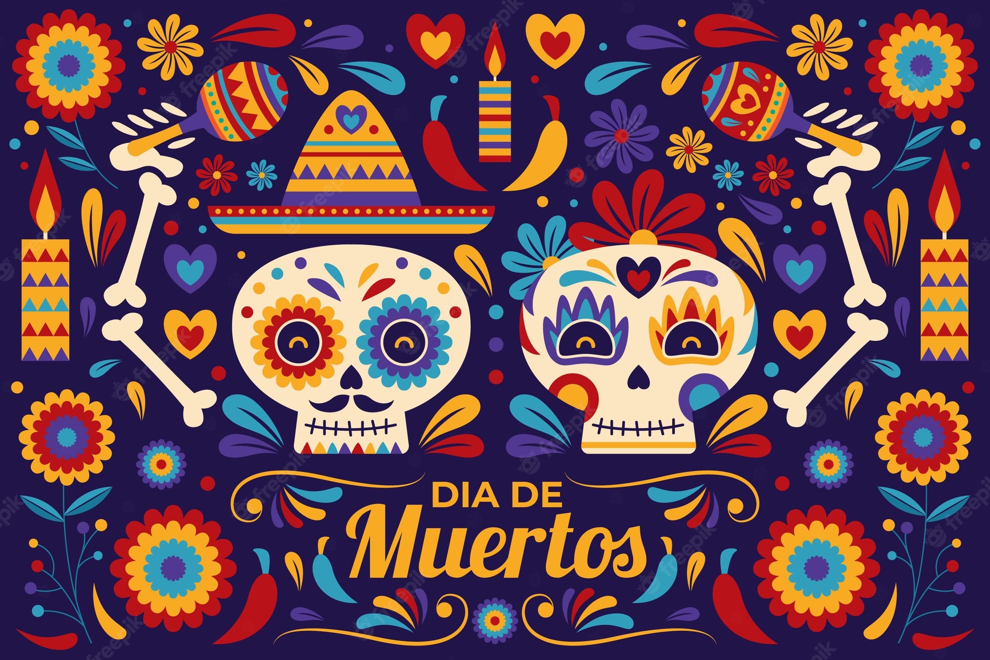 Dia De Muertos Wallpapers