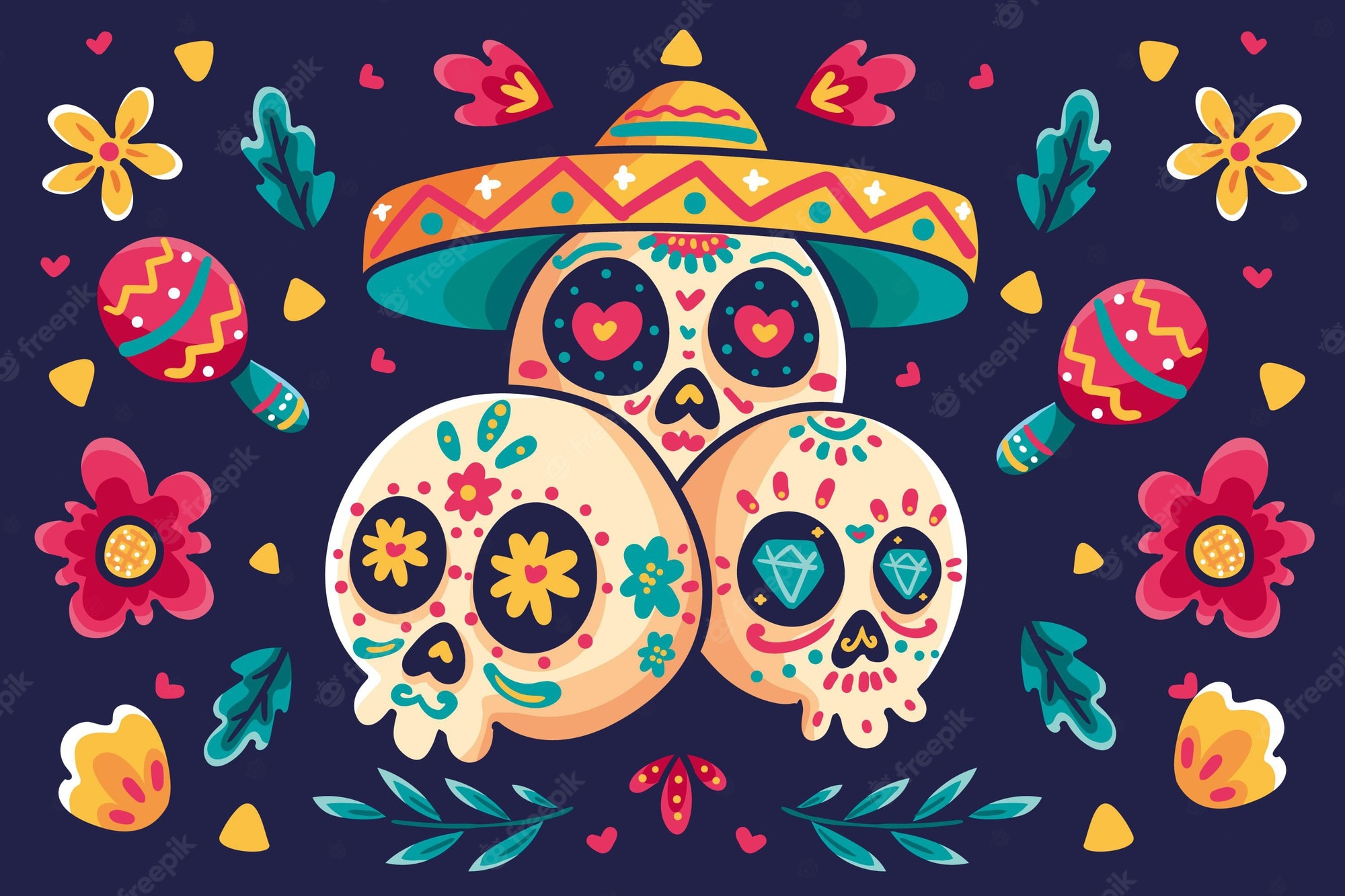 Dia De Muertos Wallpapers