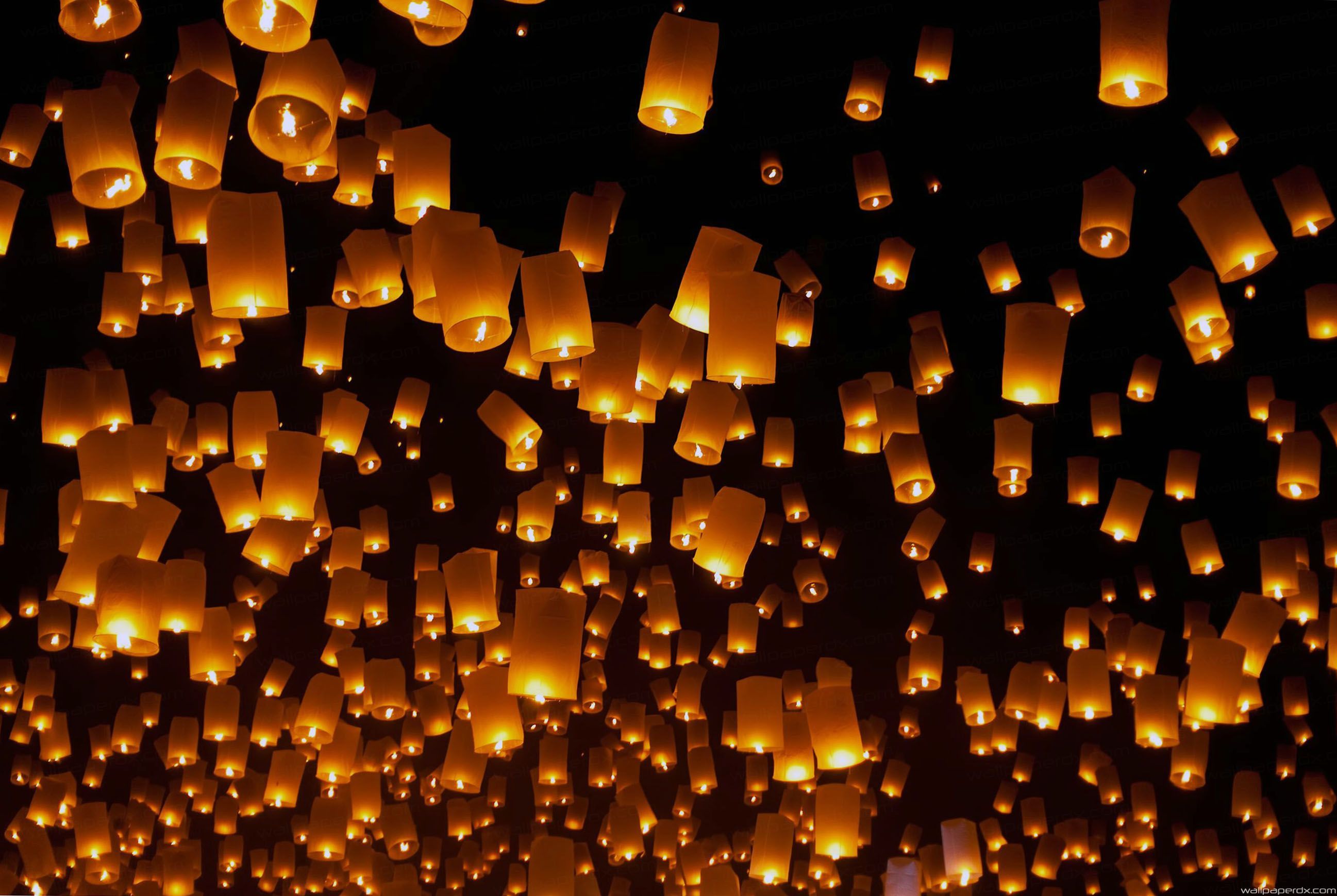 Floating Lanterns Festival Wallpapers