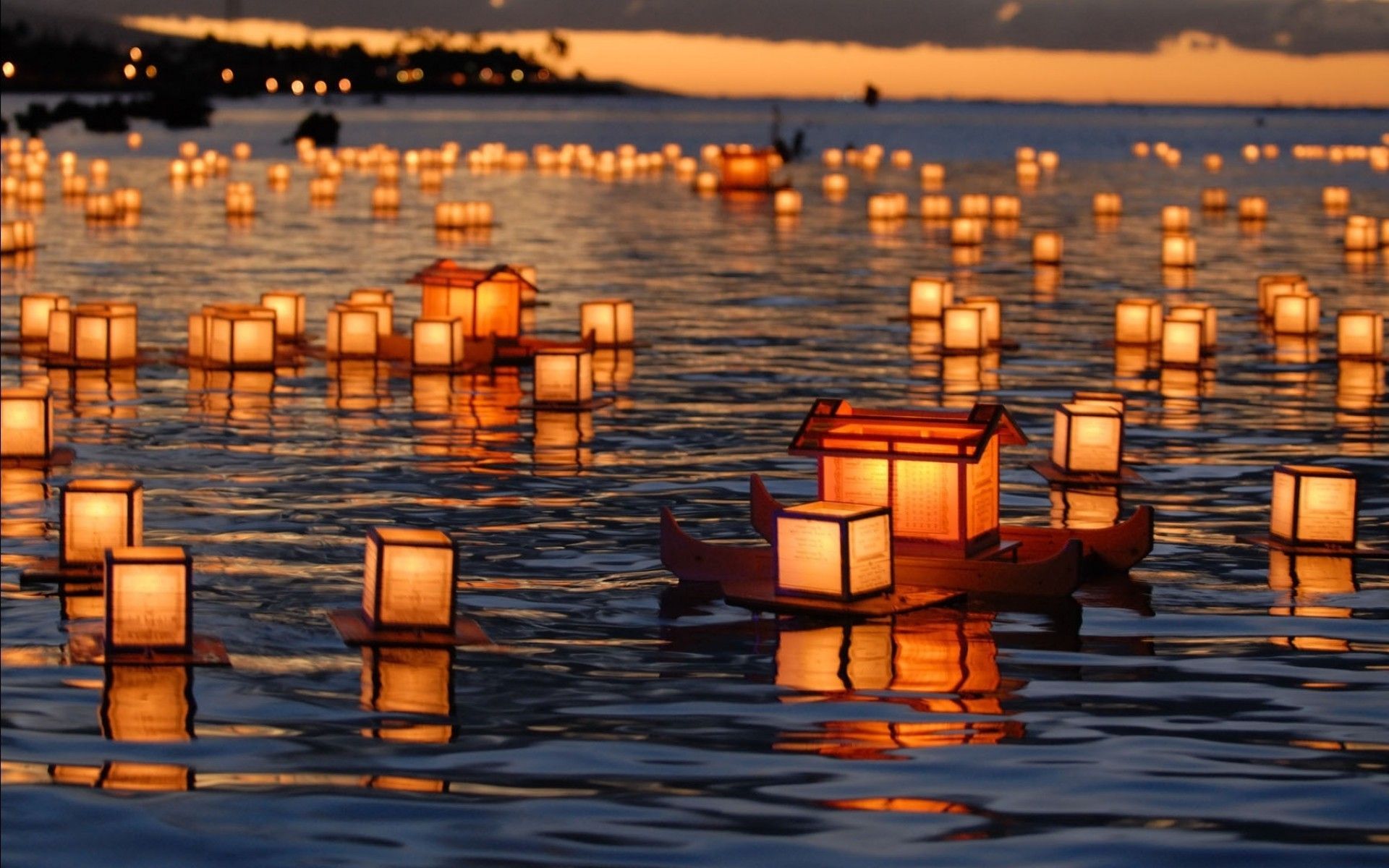 Floating Lanterns Festival Wallpapers