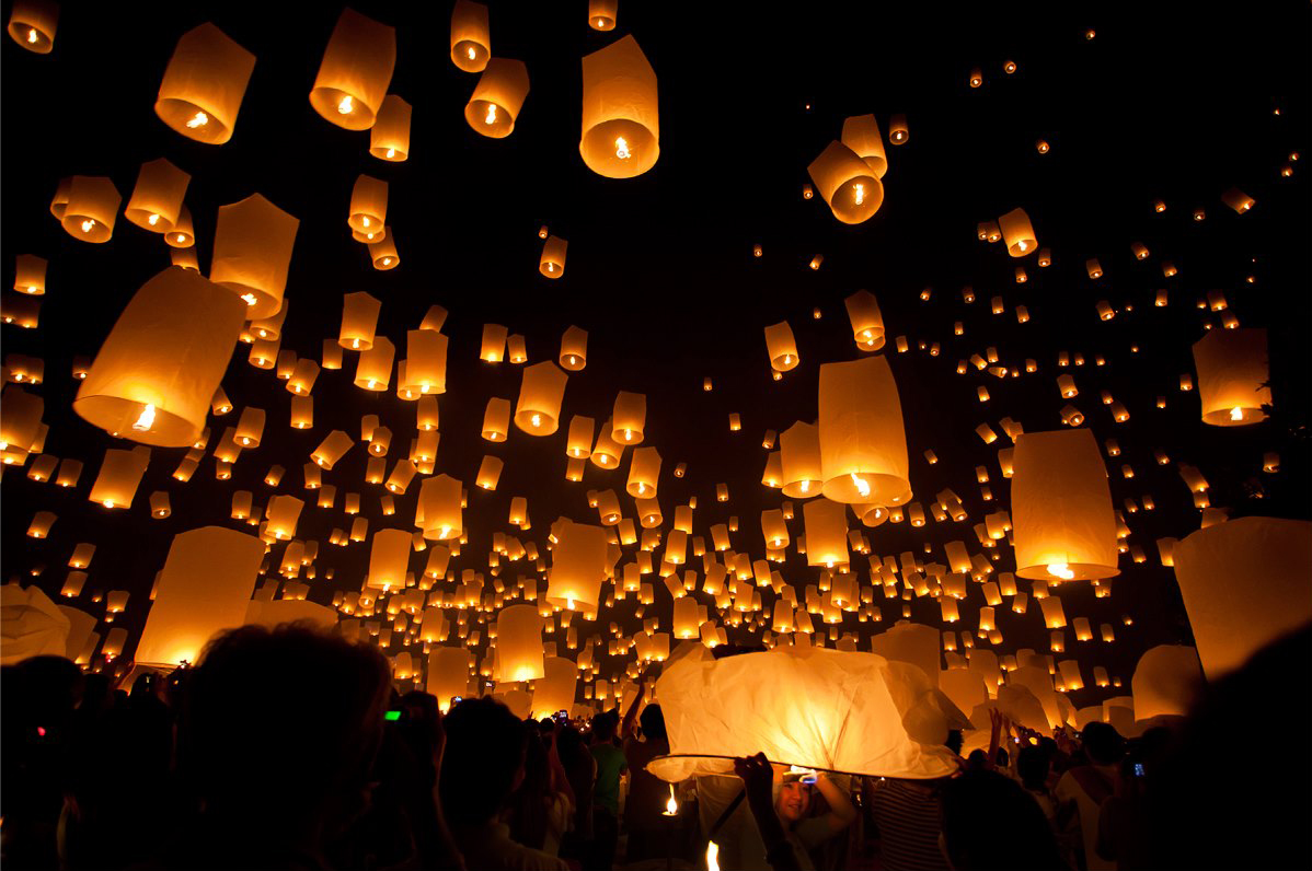 Floating Lanterns Festival Wallpapers