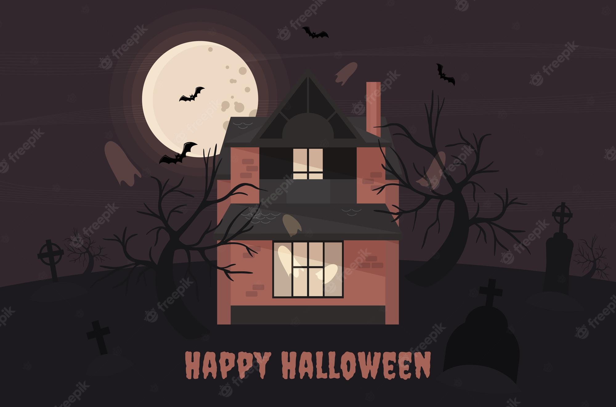 Halloween Haunted House Wallpapers