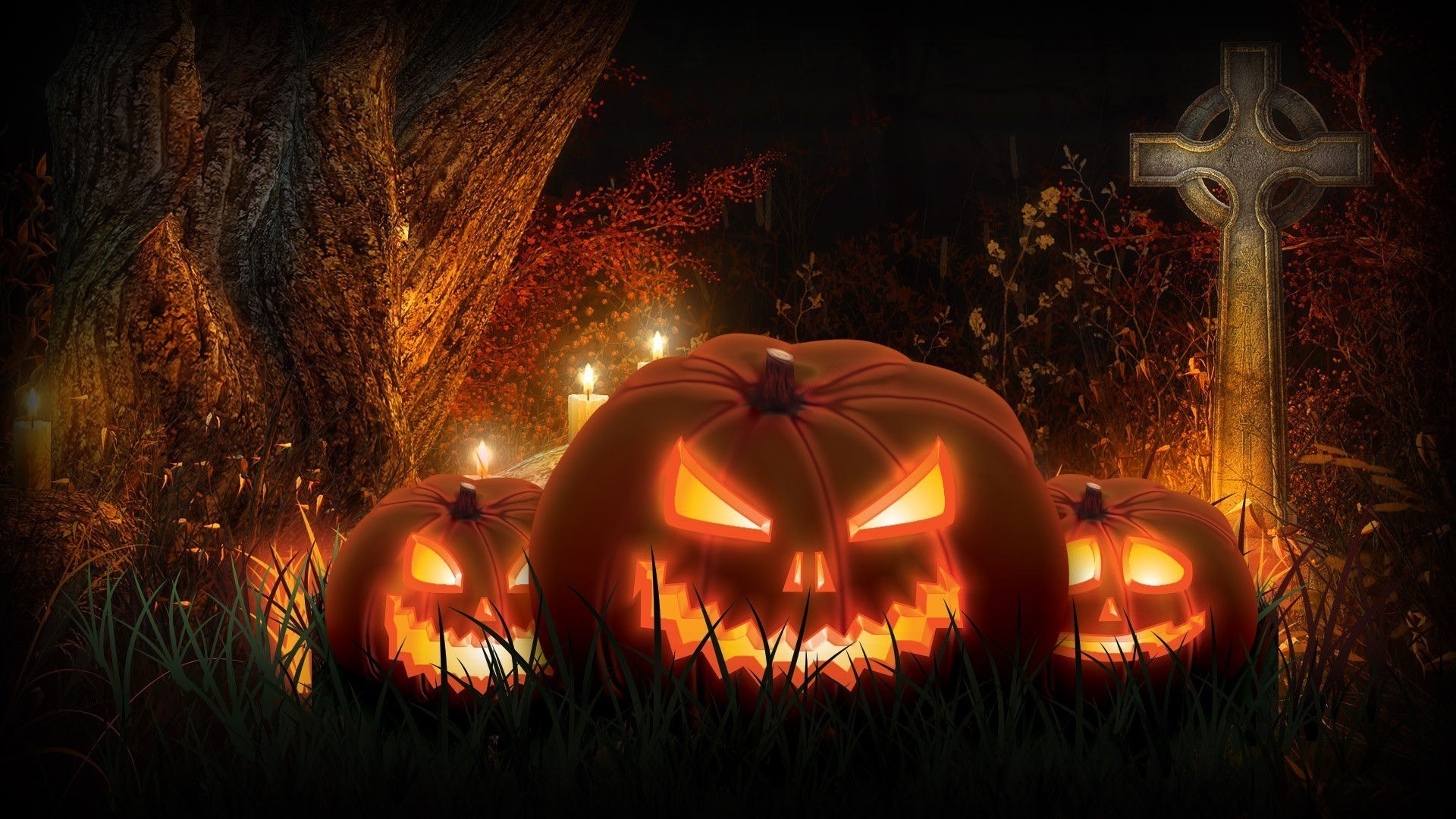 Halloween Scary Pumpkin Wallpapers