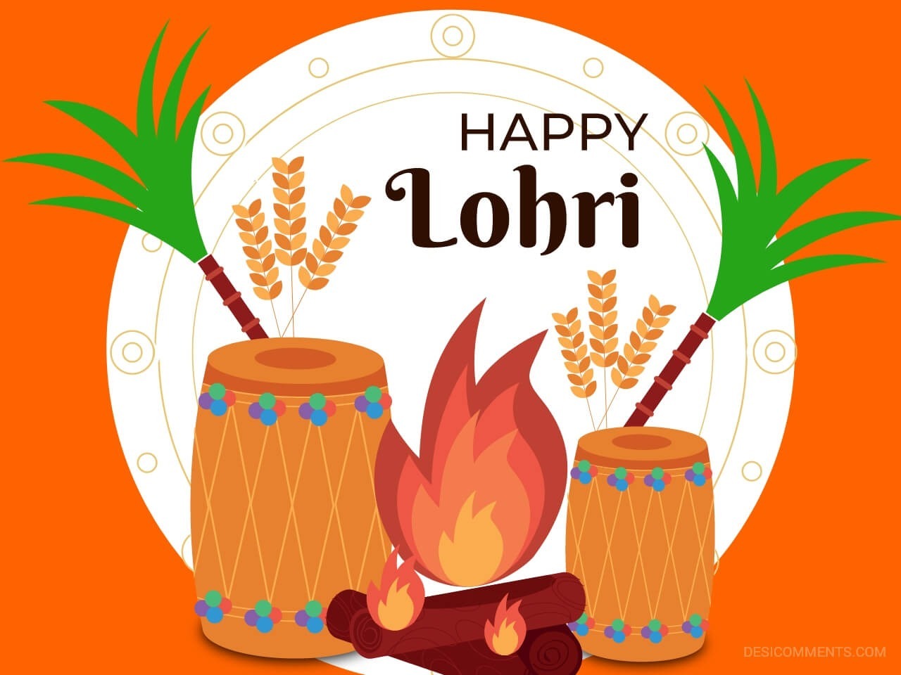 Happy Lohri Wallpapers