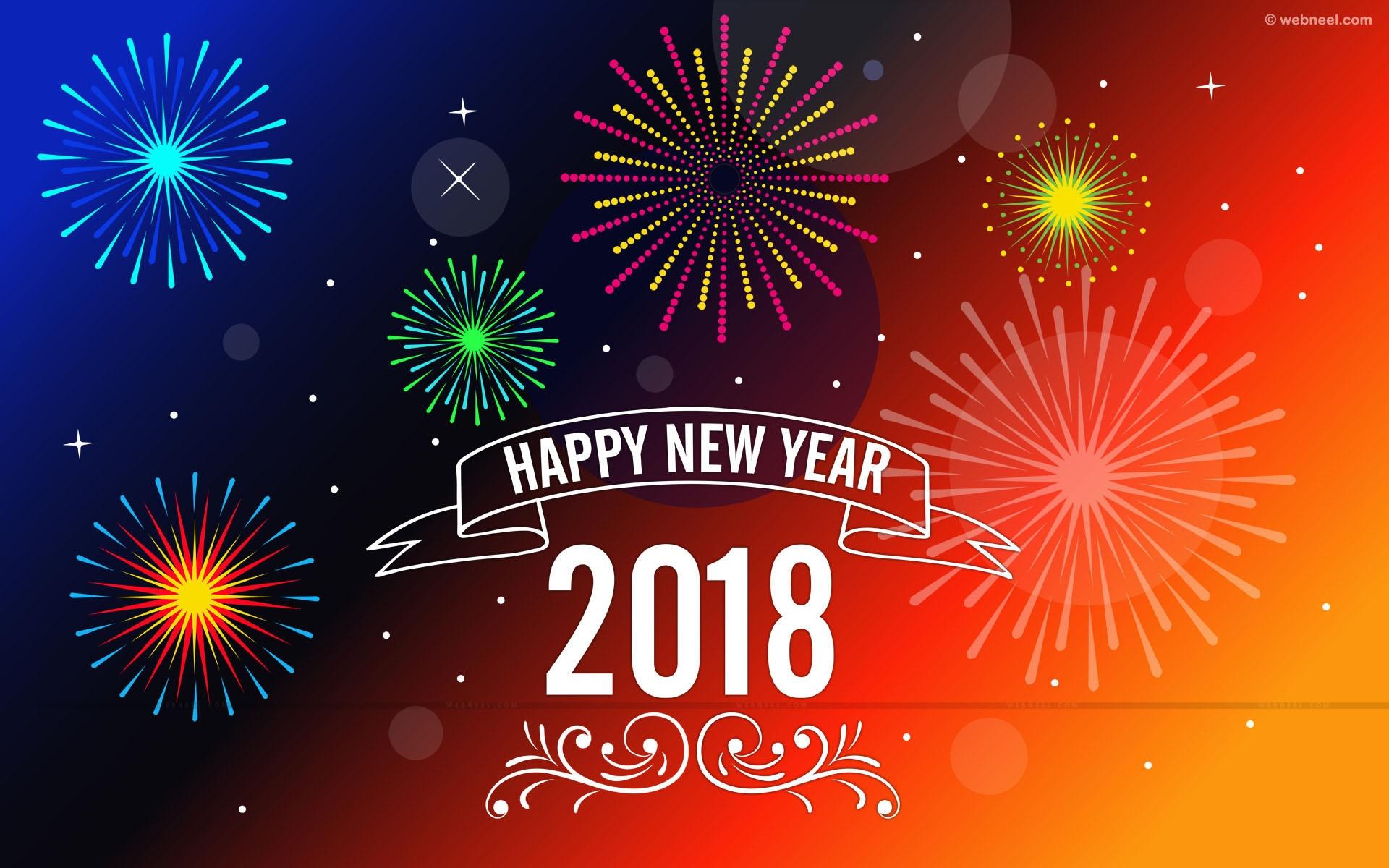 New Year 2018 Wallpapers
