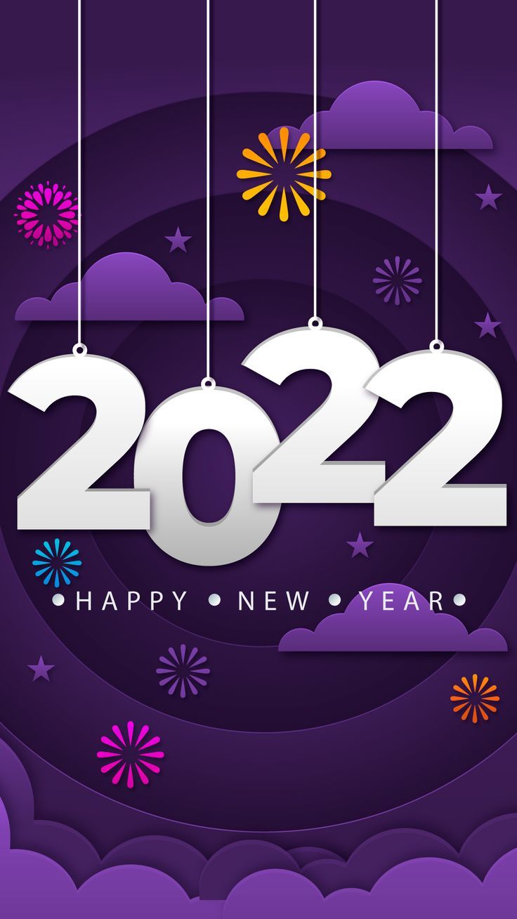 New Year 2022 4K Greeting Wallpapers