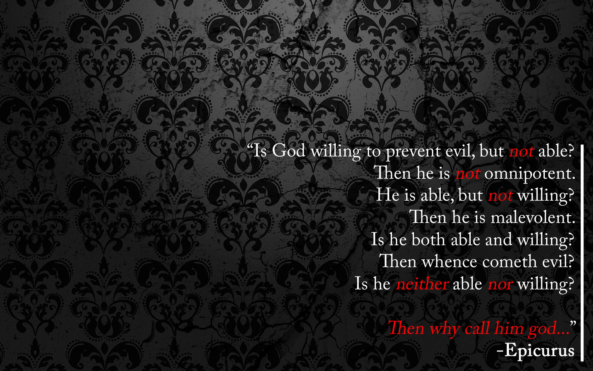 Anti Atheism Wallpapers