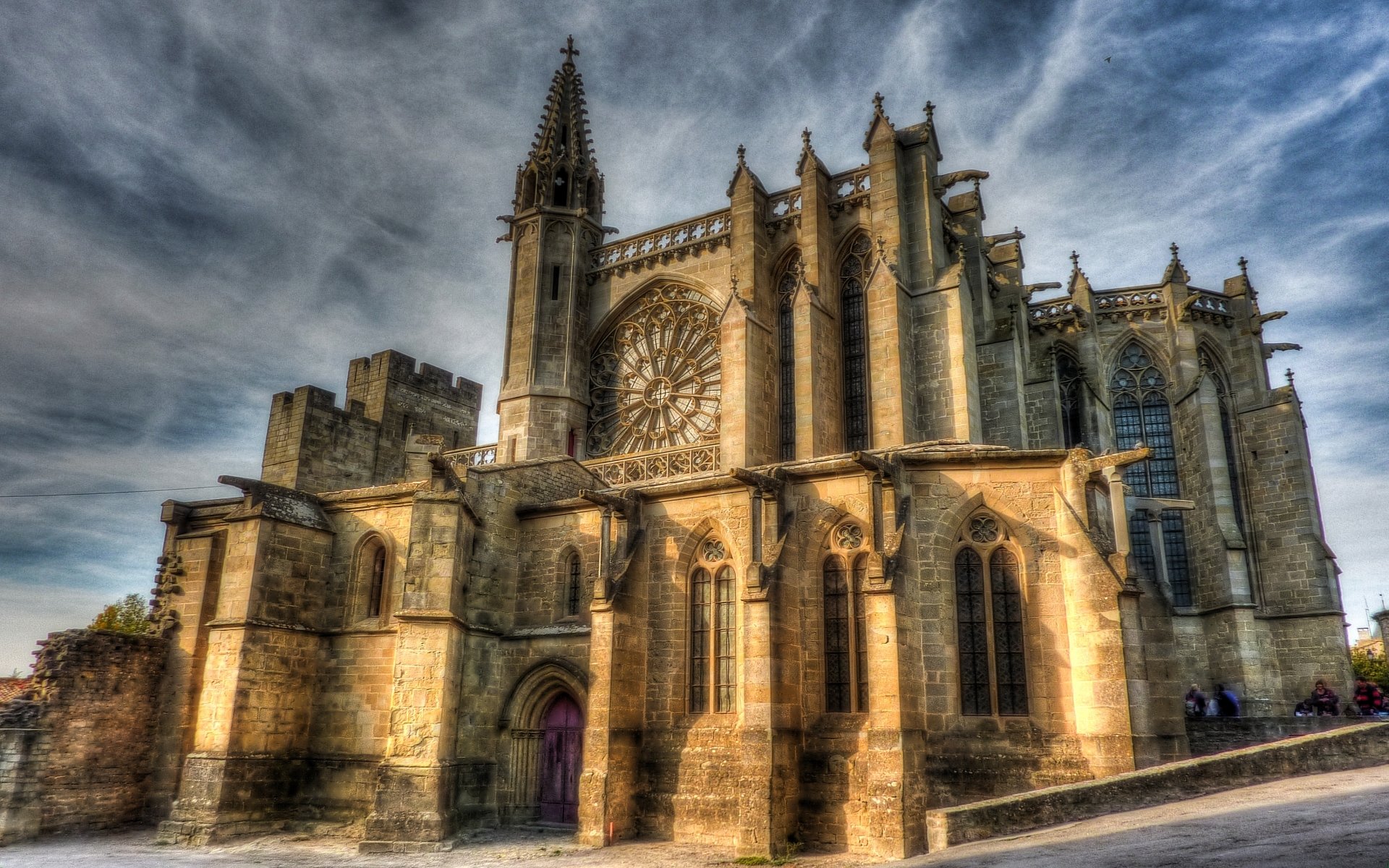 Basilica Of St. Nazaire And St. Celse, Carcassonne Wallpapers