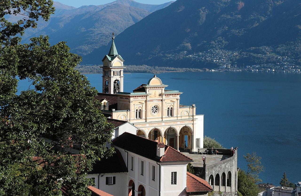 Church Madonna Del Sasso Wallpapers