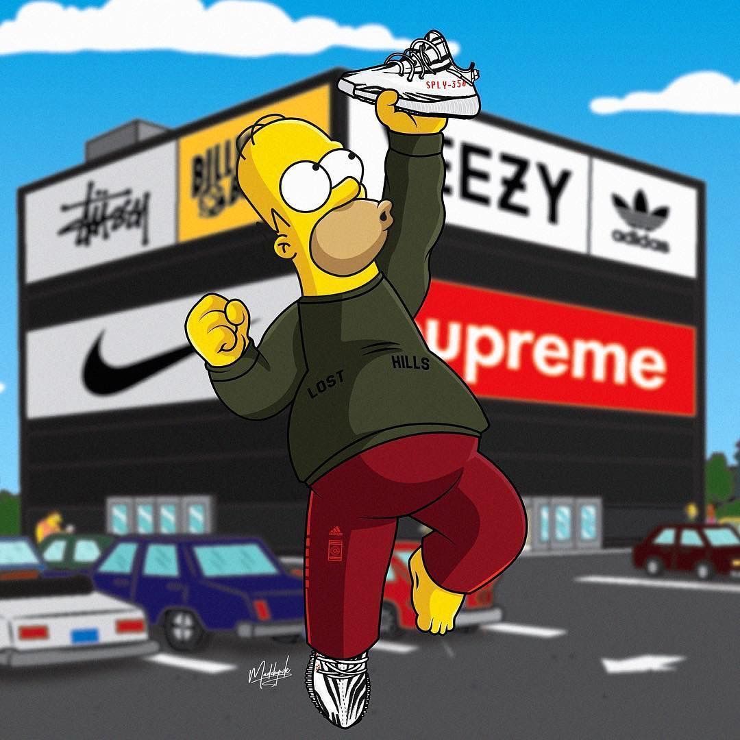 Nike Bart Simpson Wallpapers