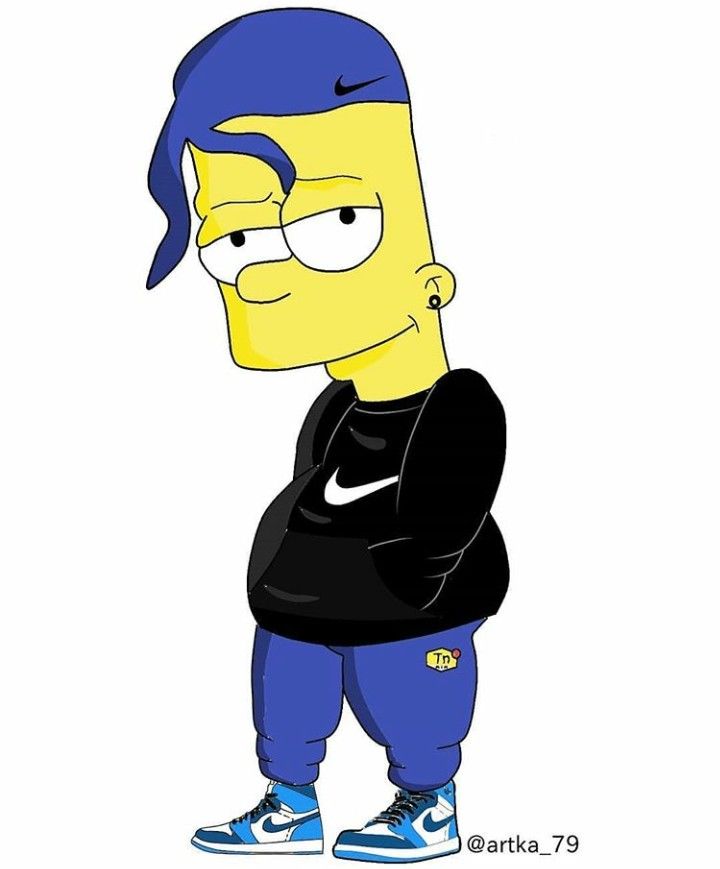 Nike Bart Simpson Wallpapers