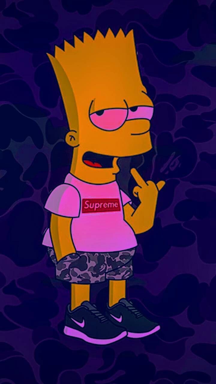 Nike Bart Simpson Wallpapers