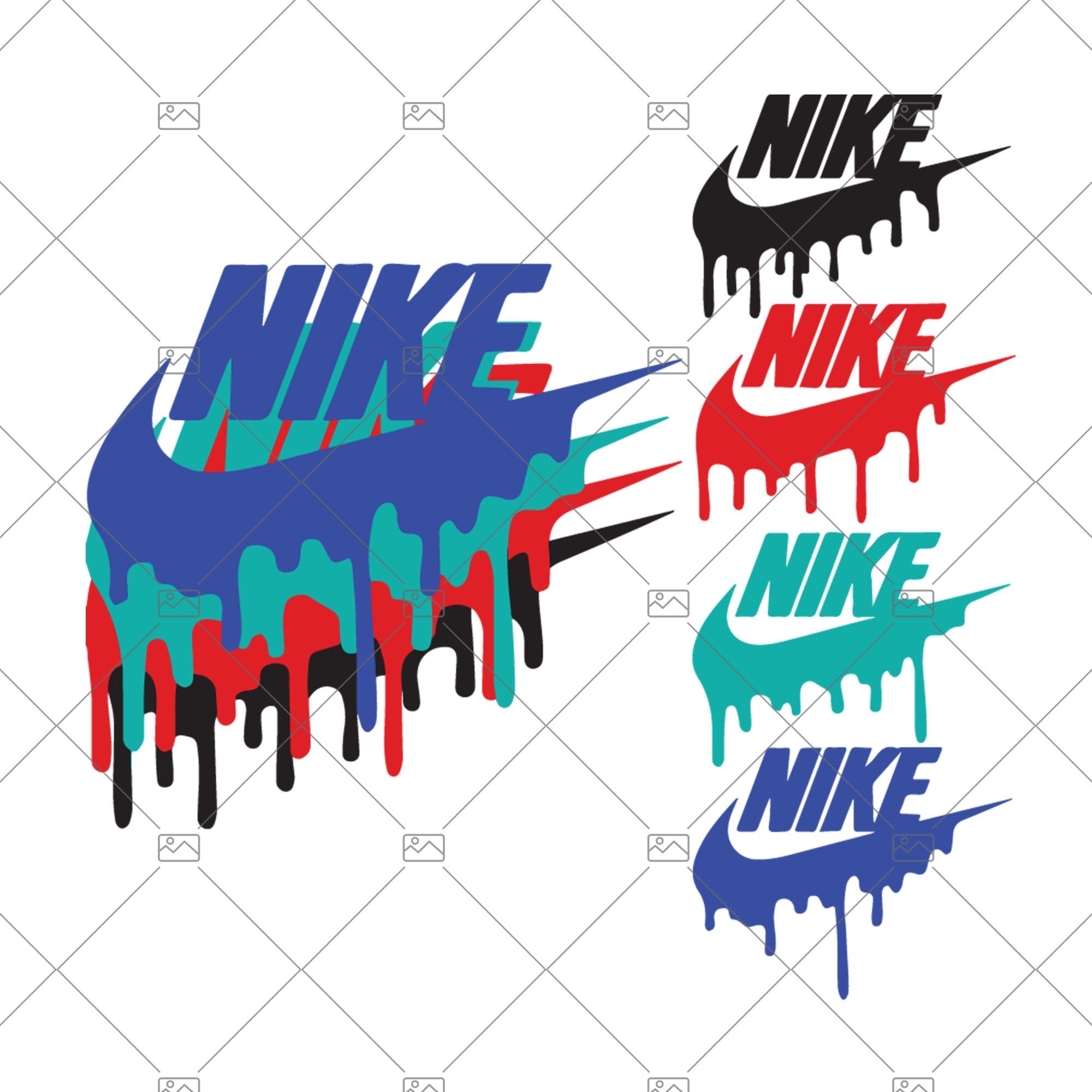 Nike Drip Logo Wallpapers