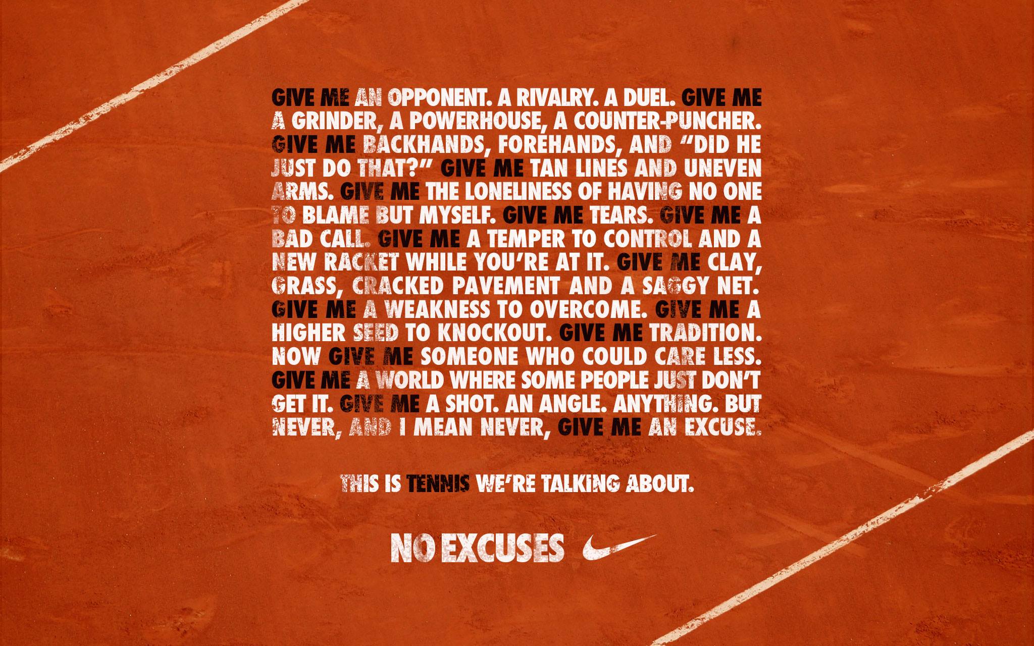 Nike No Excuses Wallpapers