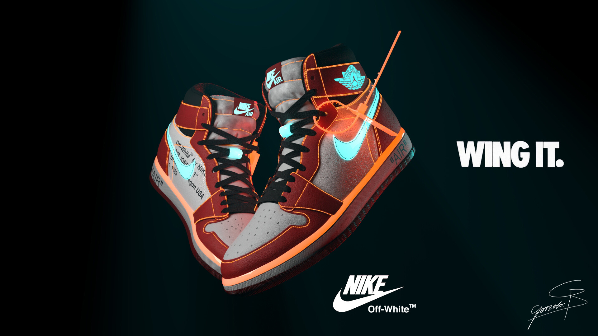 Nike X Off White Wallpapers