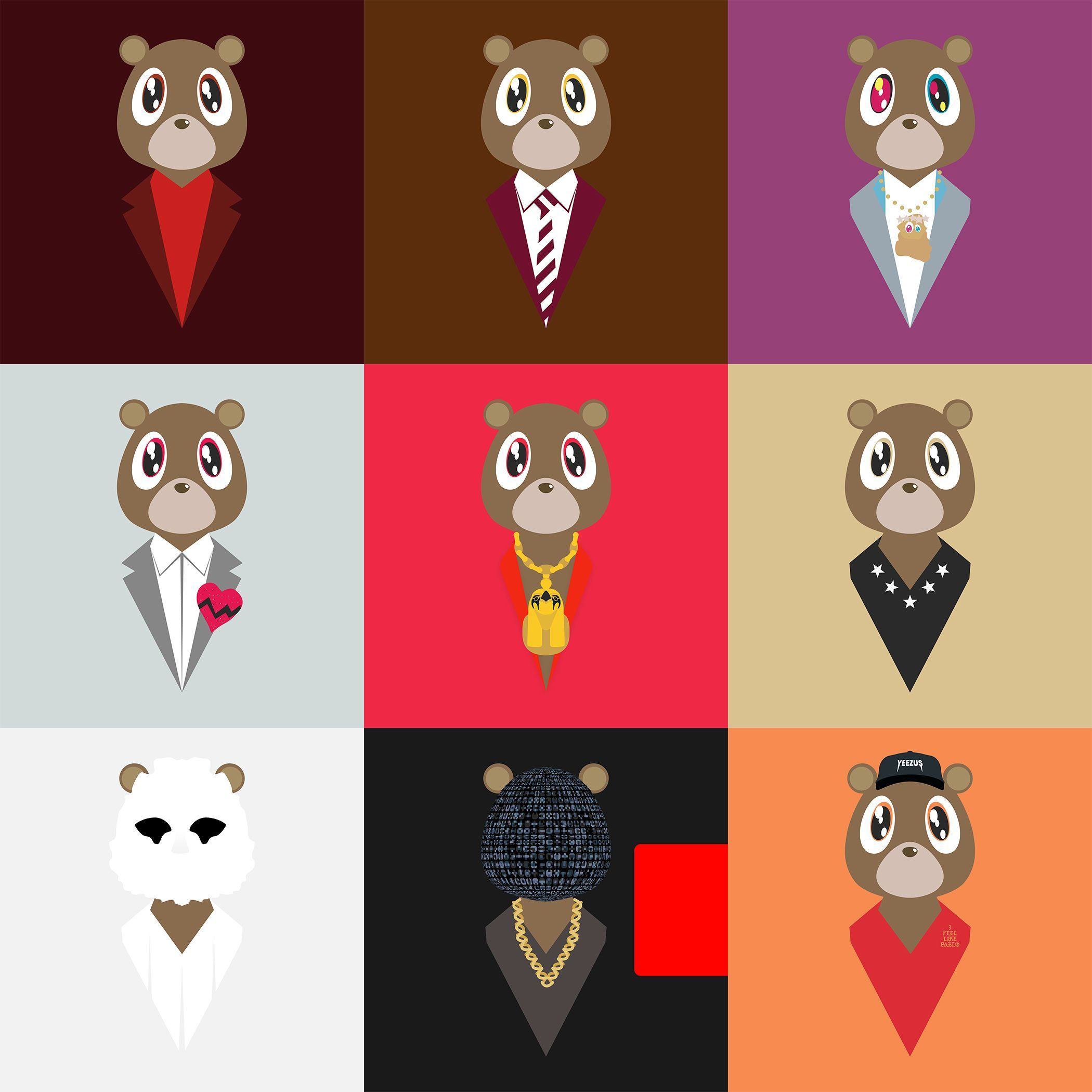 Yeezy Bear Computer Wallpapers