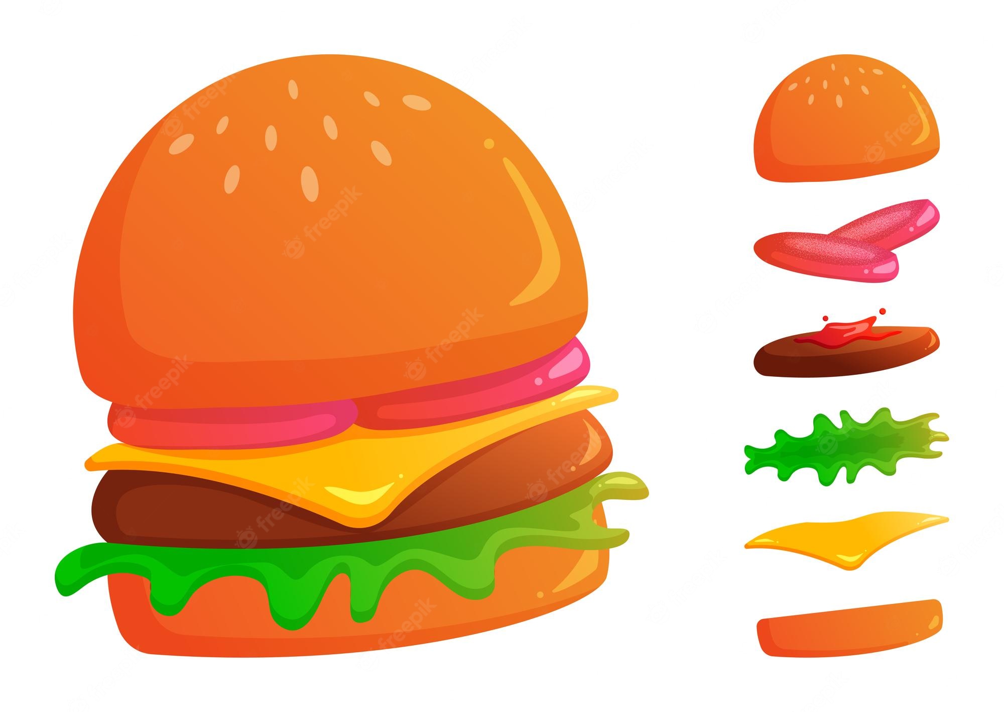 Veggie Burger Wallpapers