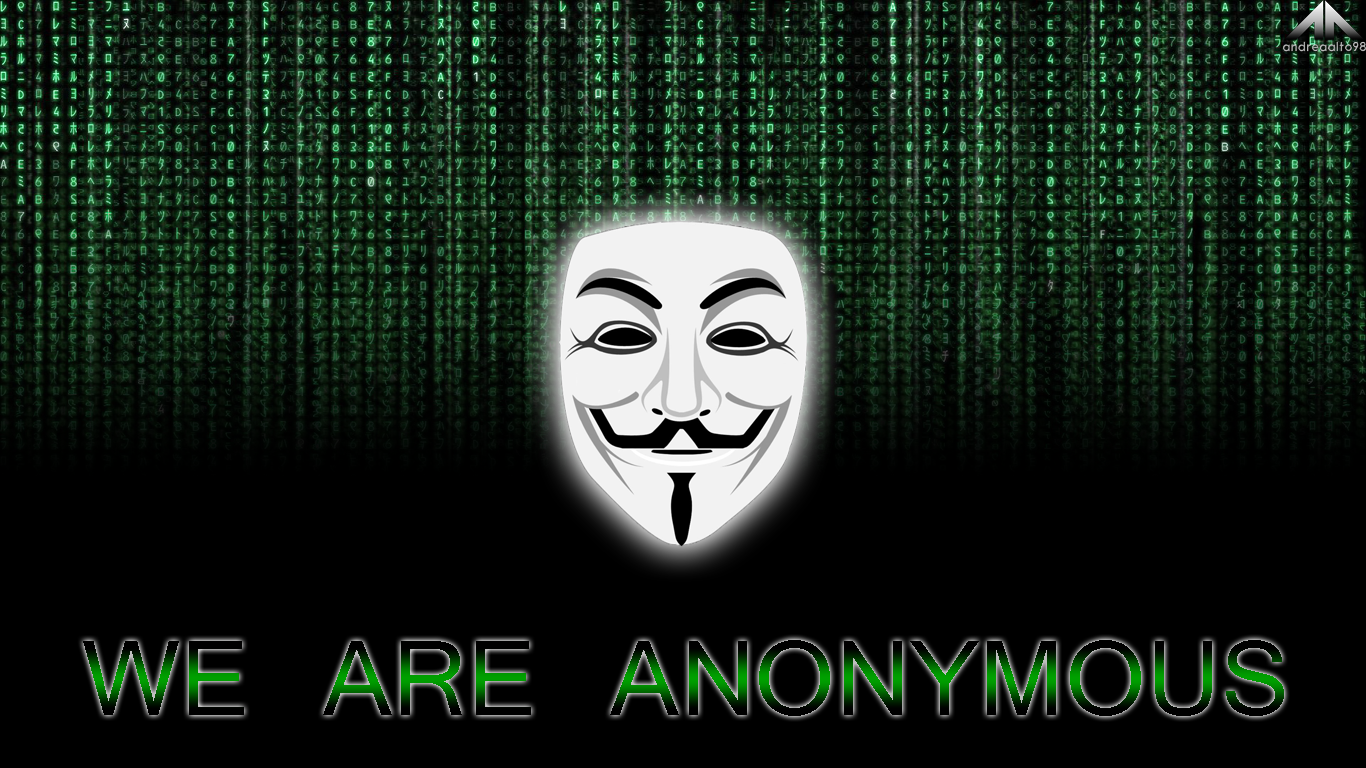 Anonymous Hacker Working Wallpapers