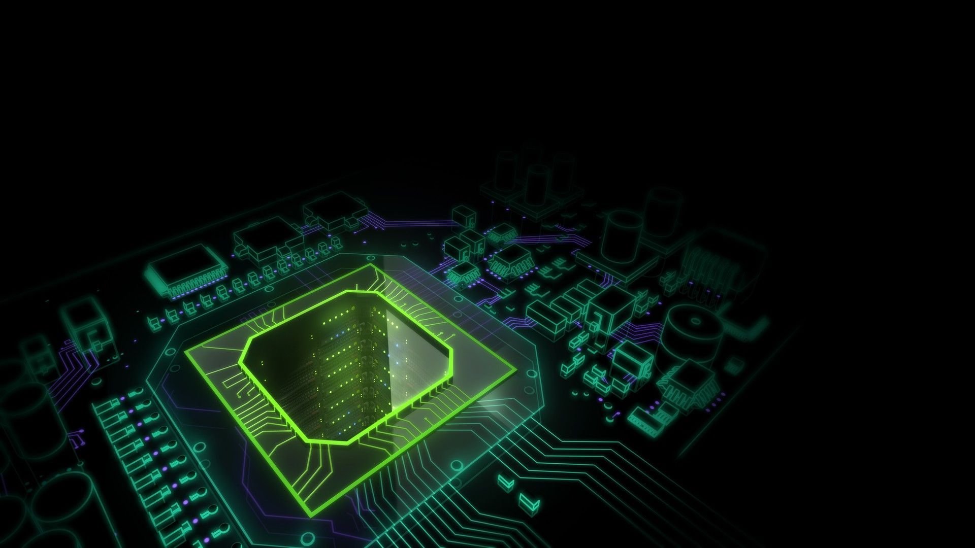 Cool Circuit Hd Motherboard Wallpapers