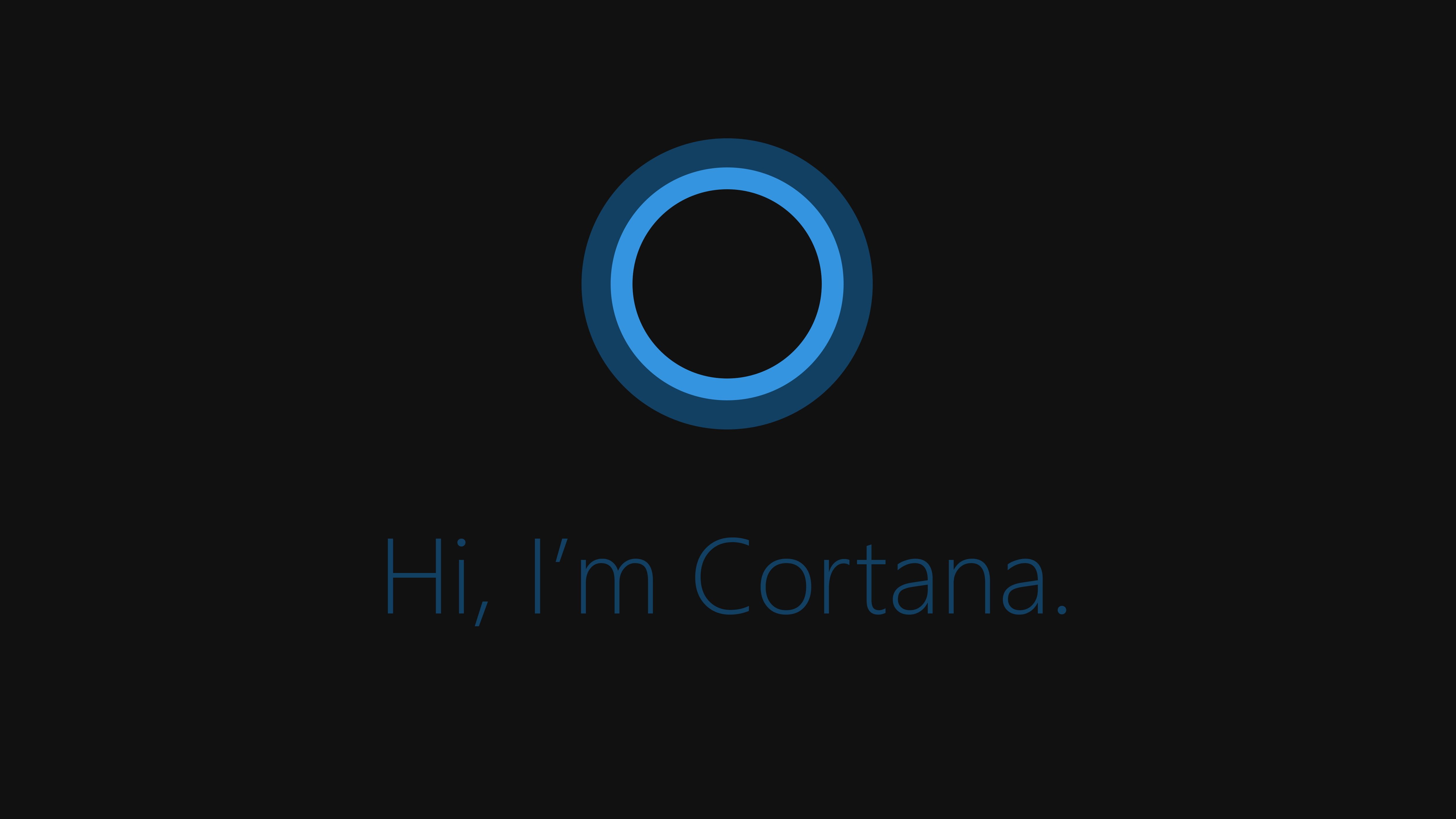 Cortana Windows 10 Wallpapers