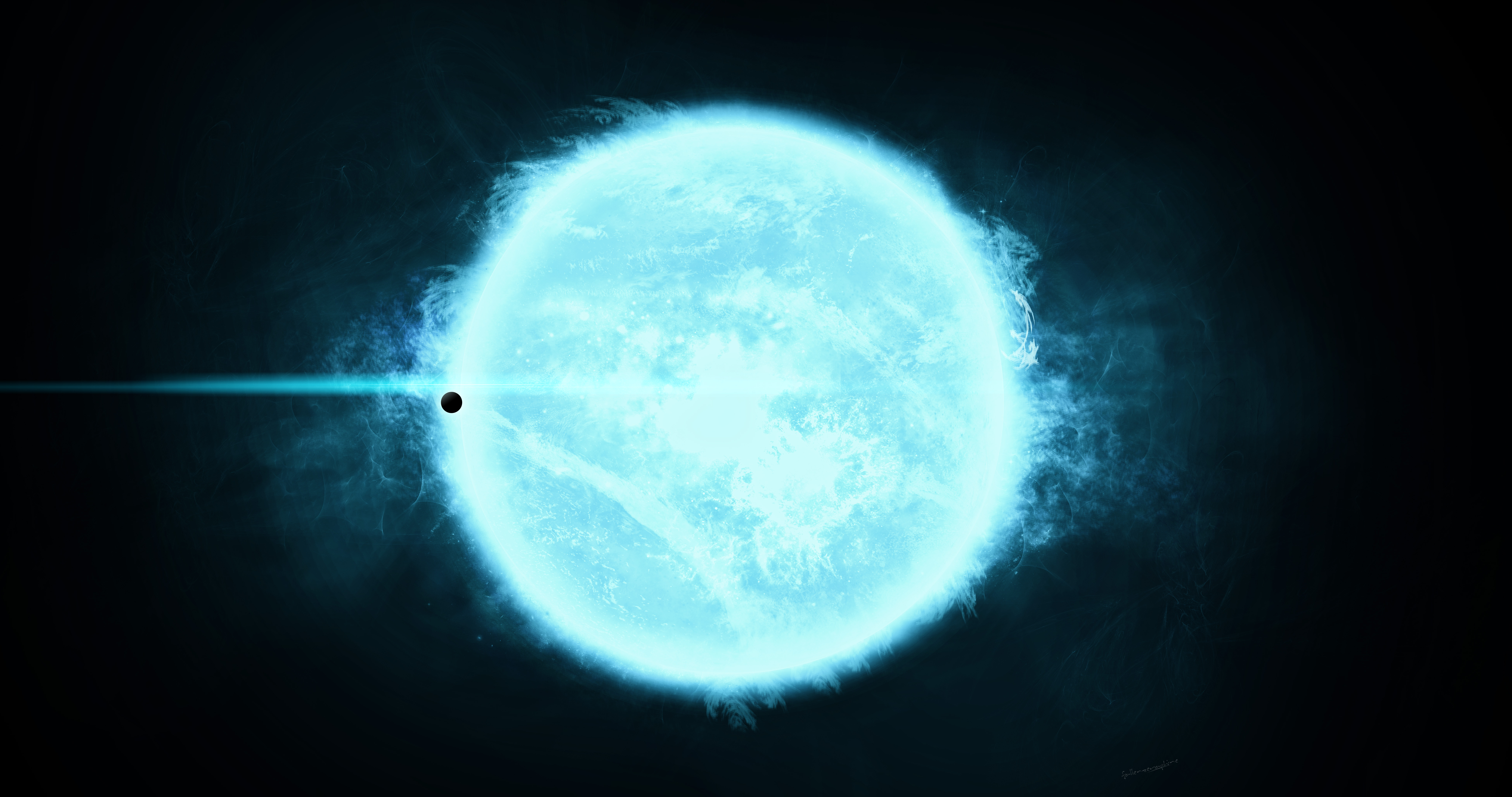 Doomsday Sun Fireball 8K Wallpapers