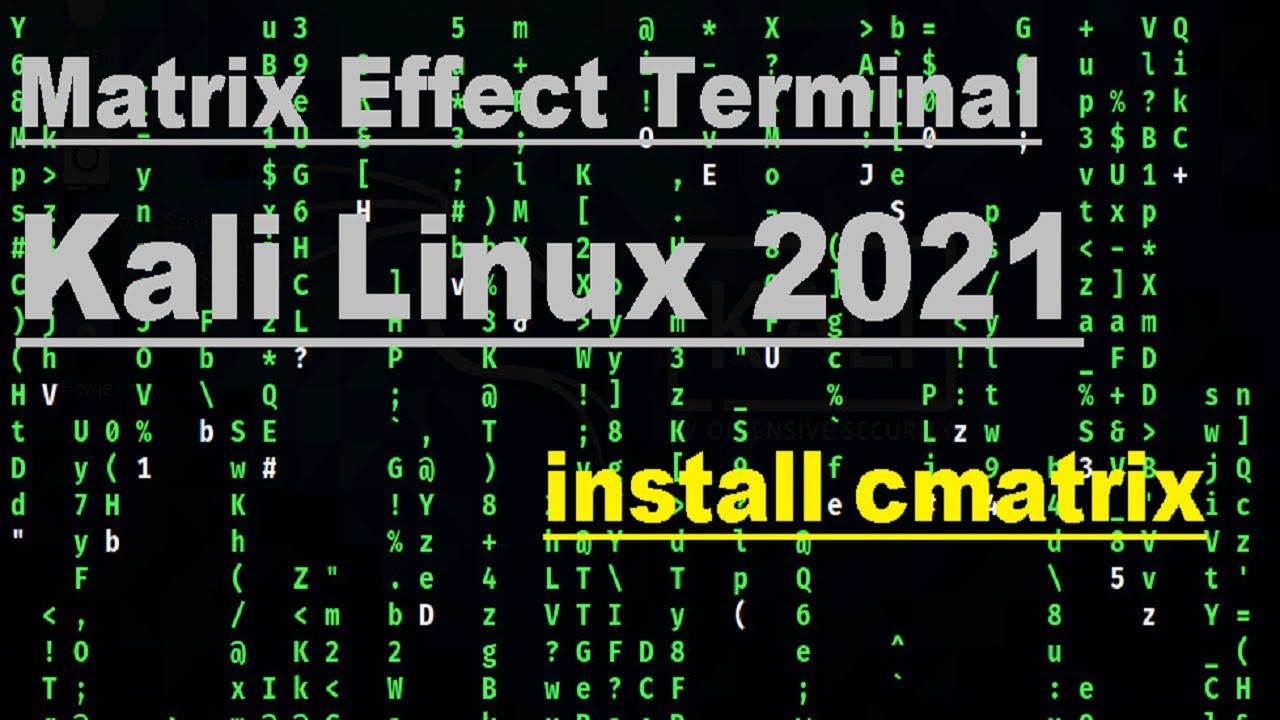 Kali Linux Matrix Wallpapers