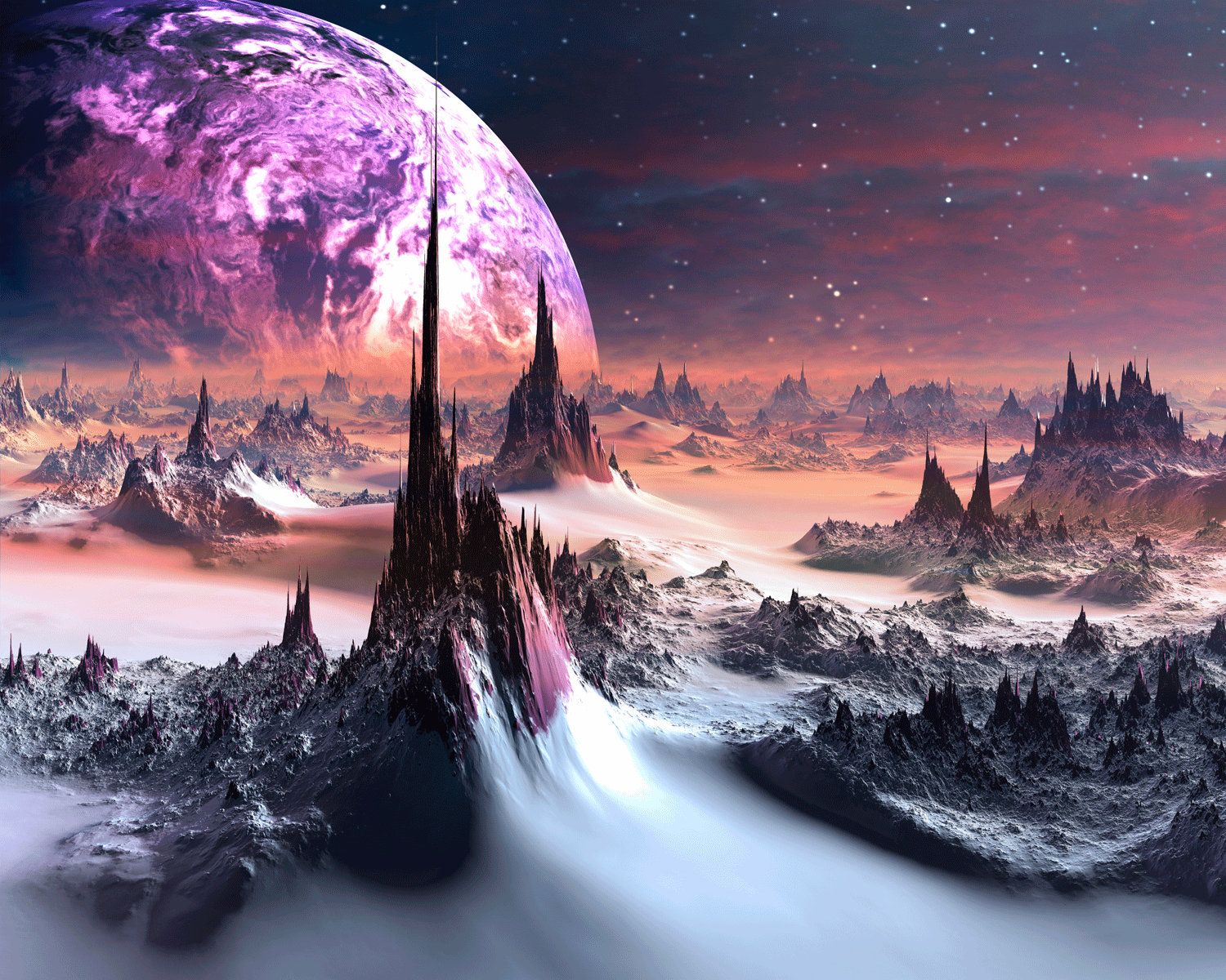 Sci Fi Landscape Wallpapers