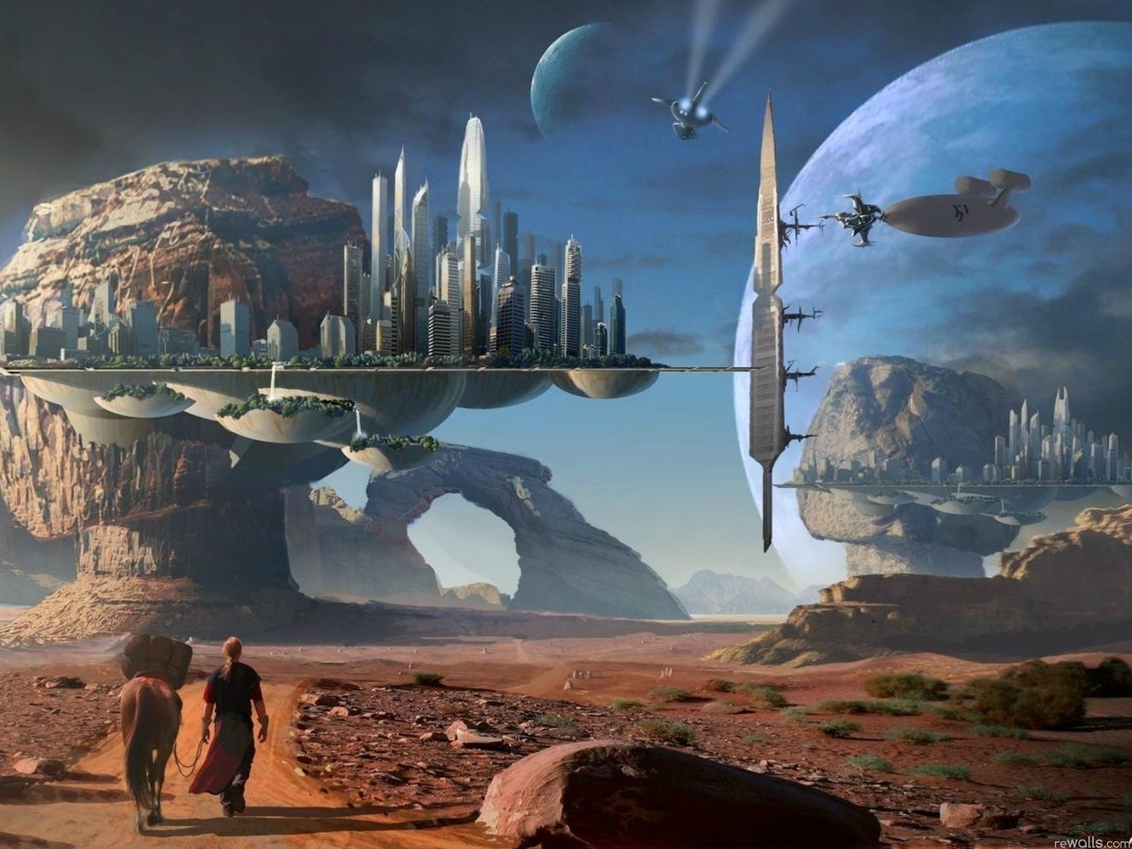Sci Fi Landscape Wallpapers