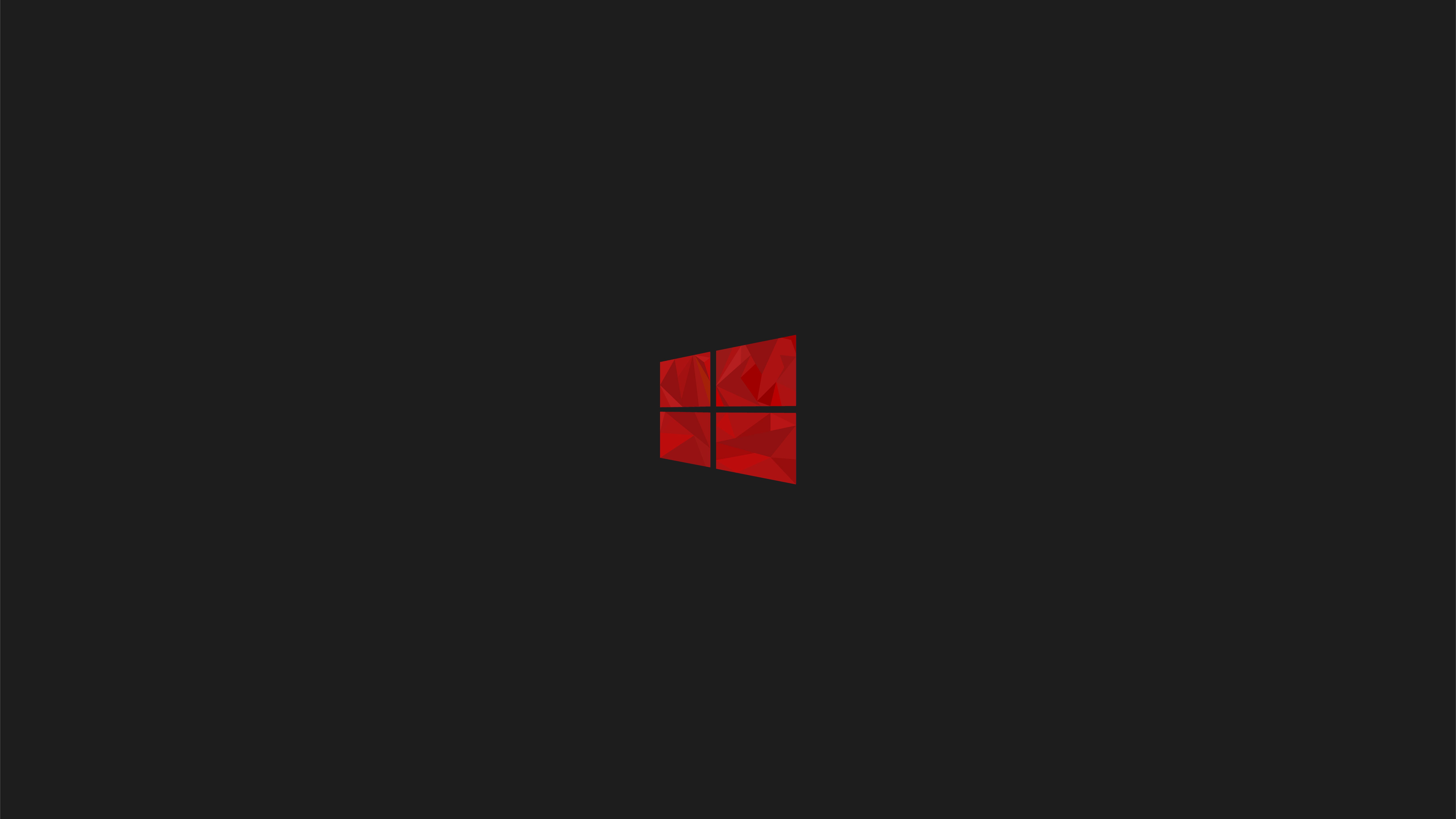 Windows 10 Logo Red Neon Wallpapers