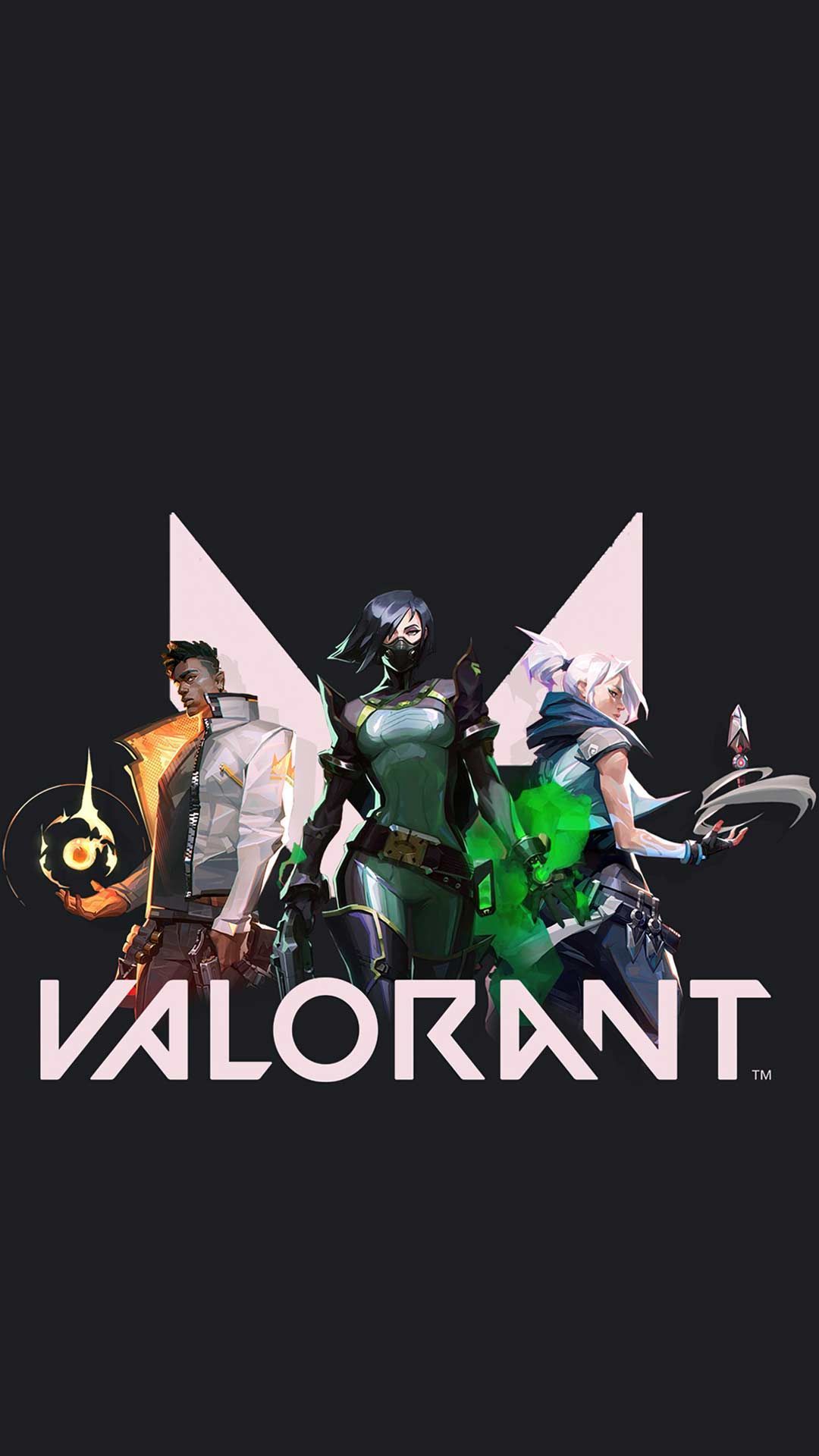 Windows 10 X Valorant Logo Wallpapers