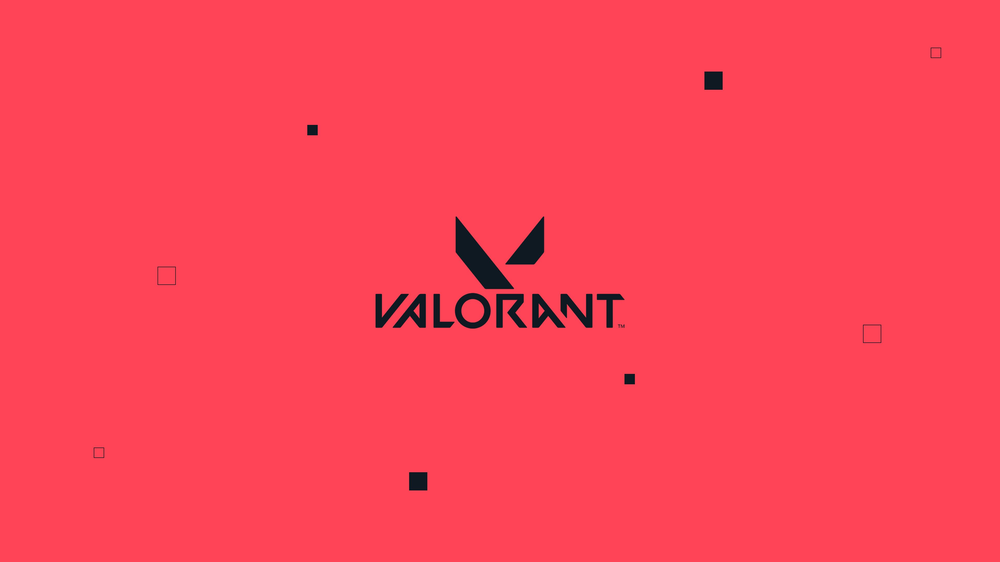 Windows 10 X Valorant Logo Wallpapers