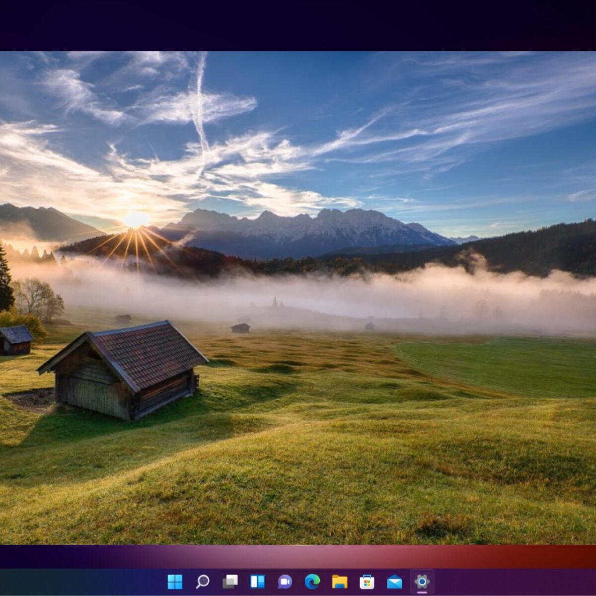 Windows 11 Nature Stock Desktop Wallpapers