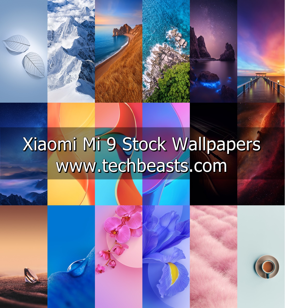 Xiaomi Mi 8 Stock Wallpapers