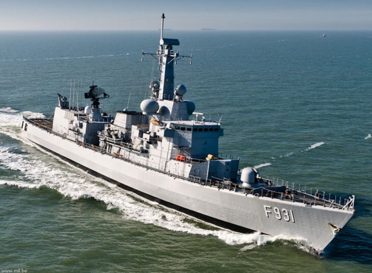 Belgian Frigate Louise-Marie (F931) Wallpapers