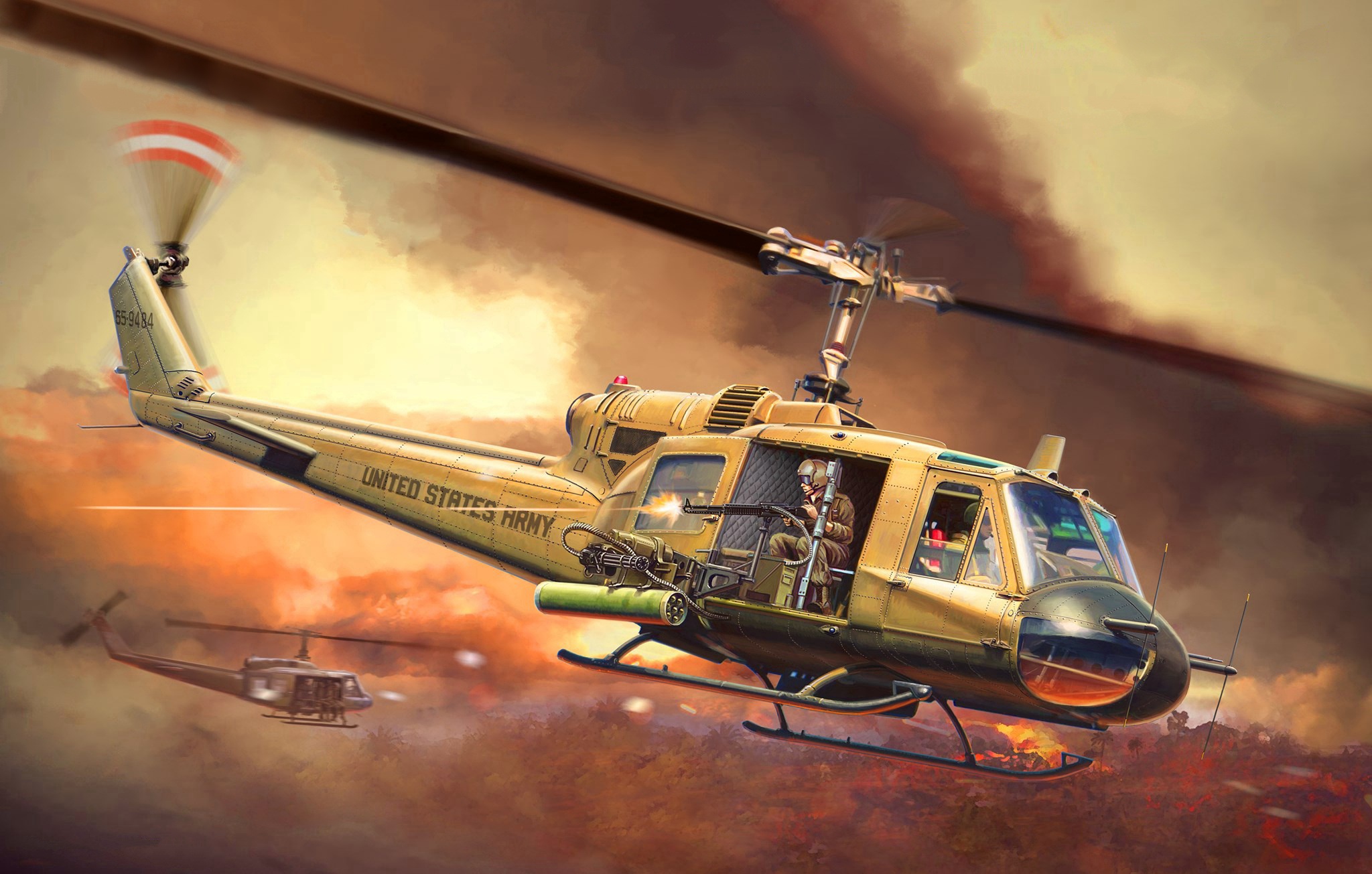 Bell Uh-1A Medevac Wallpapers