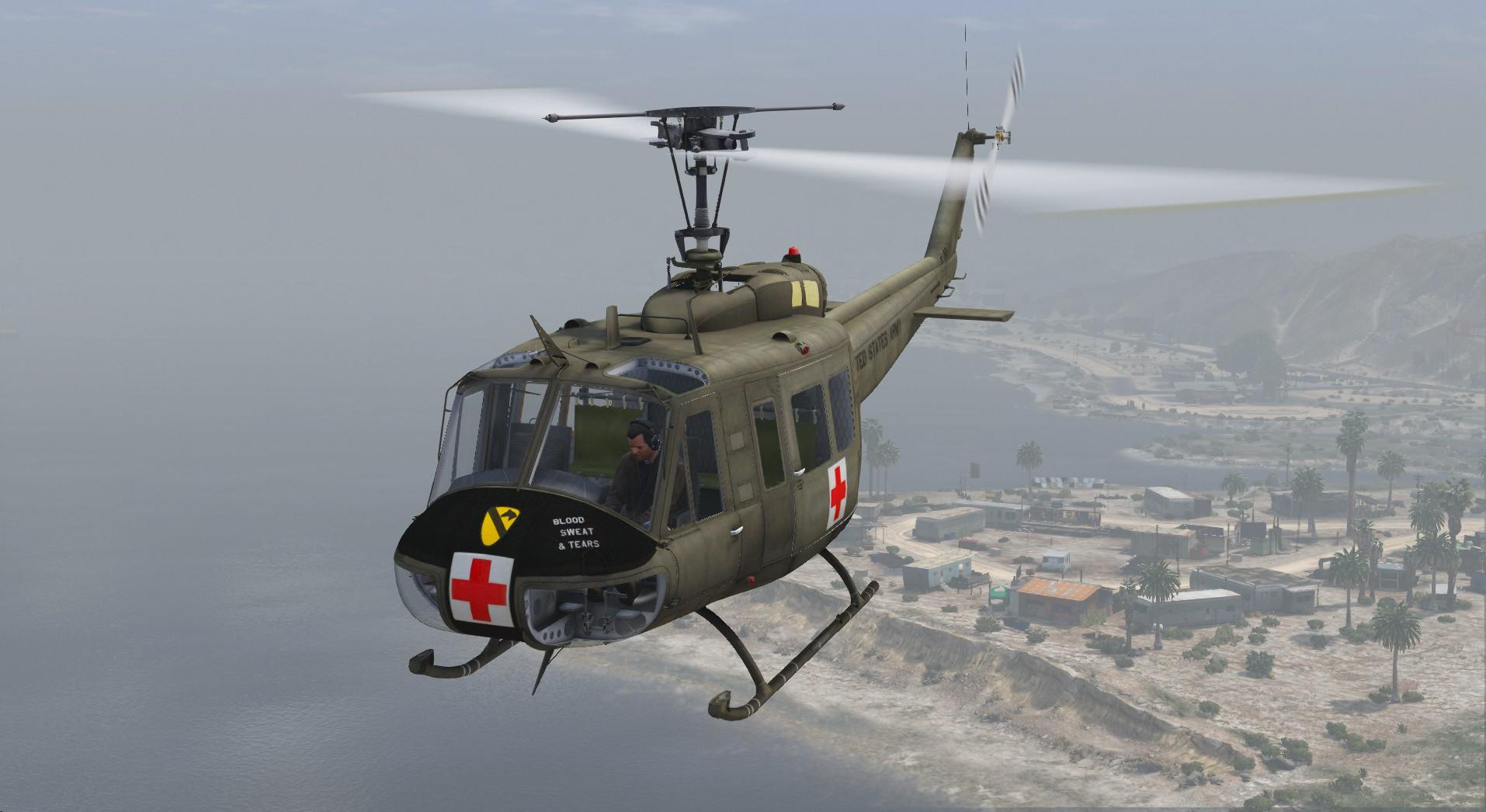 Bell Uh-1A Medevac Wallpapers