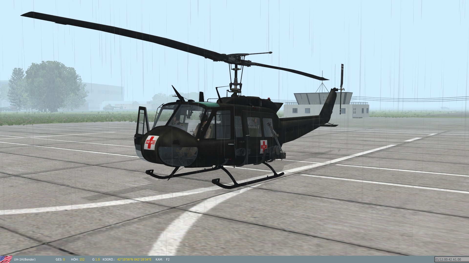 Bell Uh-1A Medevac Wallpapers