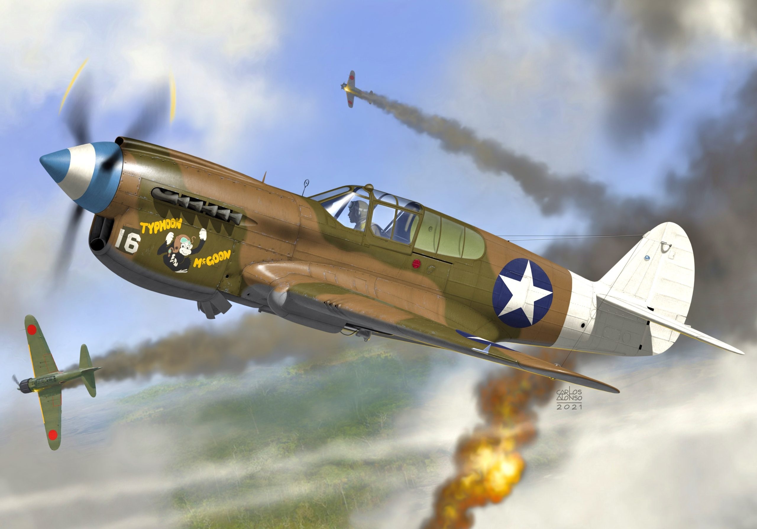 Curtiss P-40 Warhawk Wallpapers