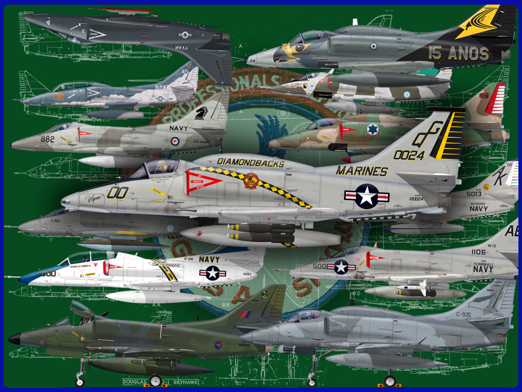 Douglas A-4 Skyhawk Wallpapers