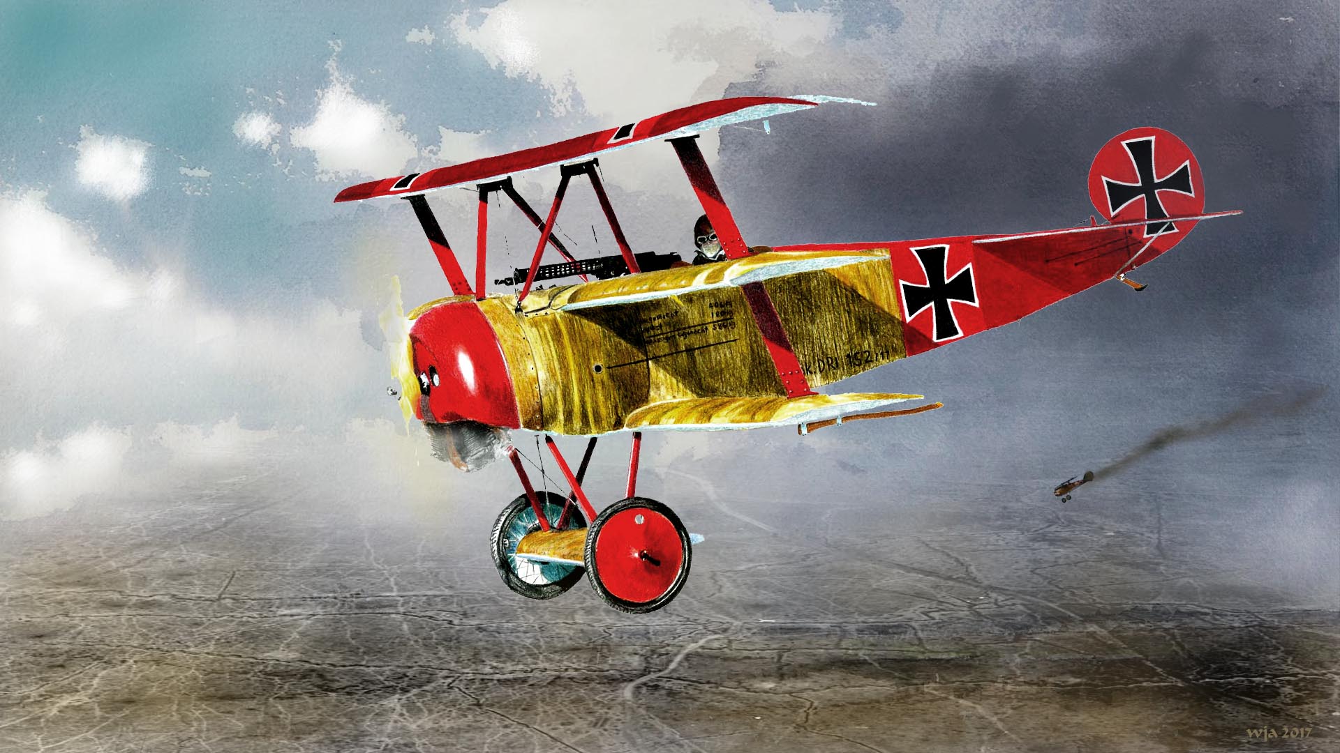 Fokker Dr.I Wallpapers