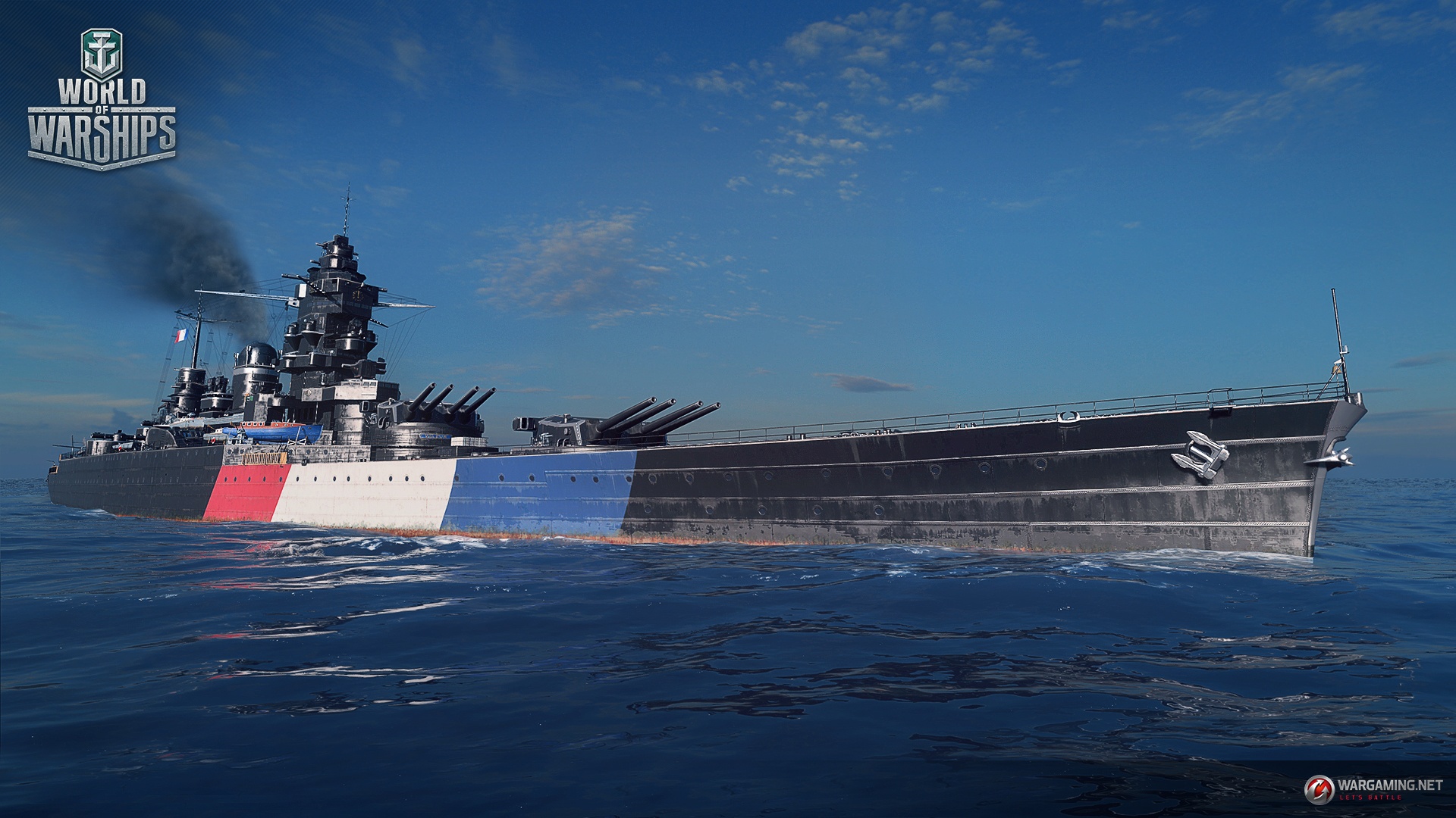 French Battleship Dunkerque Wallpapers