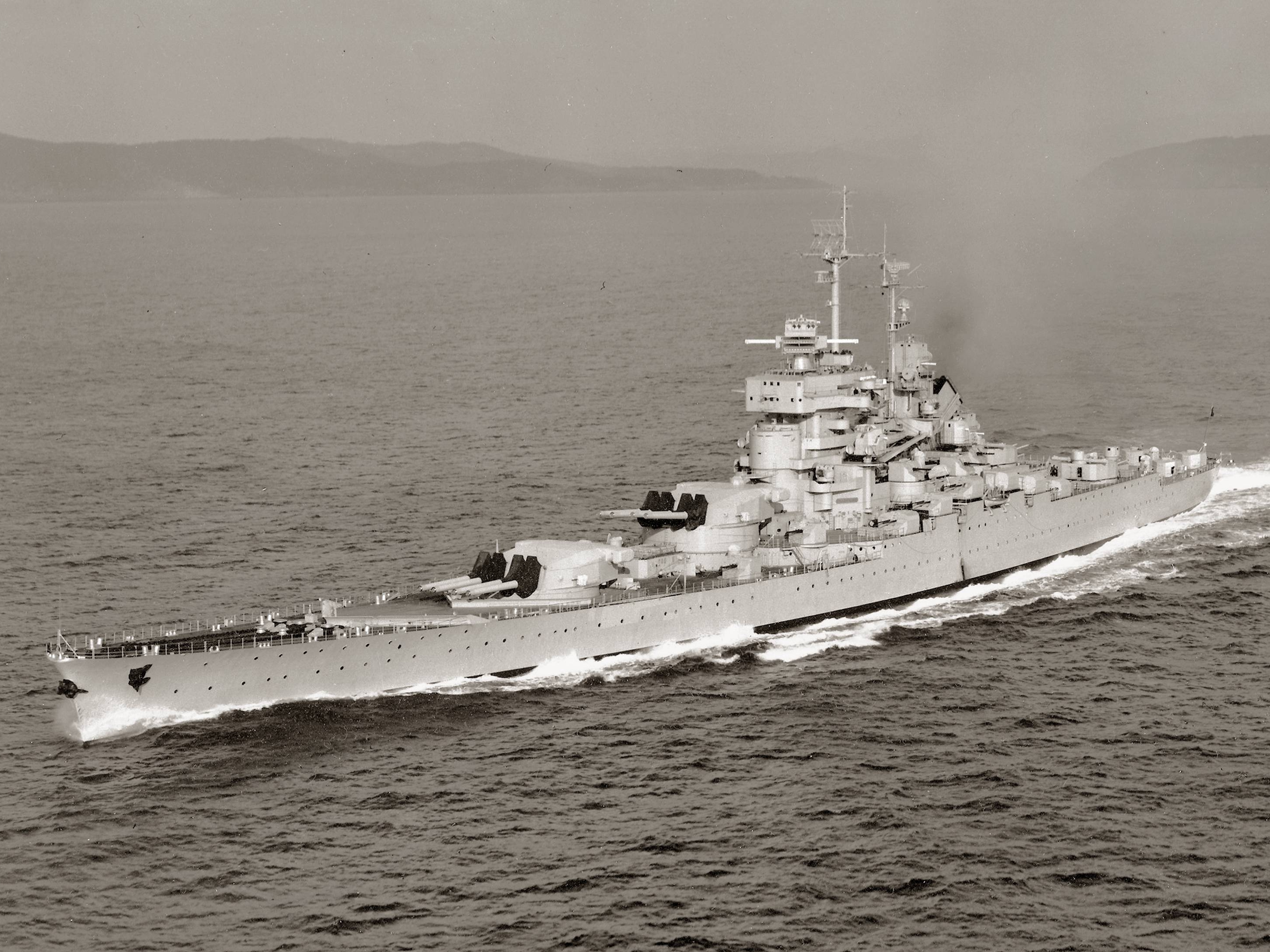 French Battleship Jean Bart (1940) Wallpapers