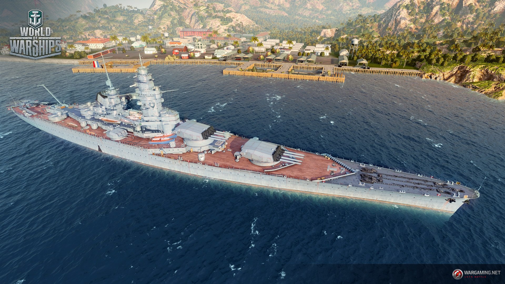 French Battleship Richelieu Wallpapers