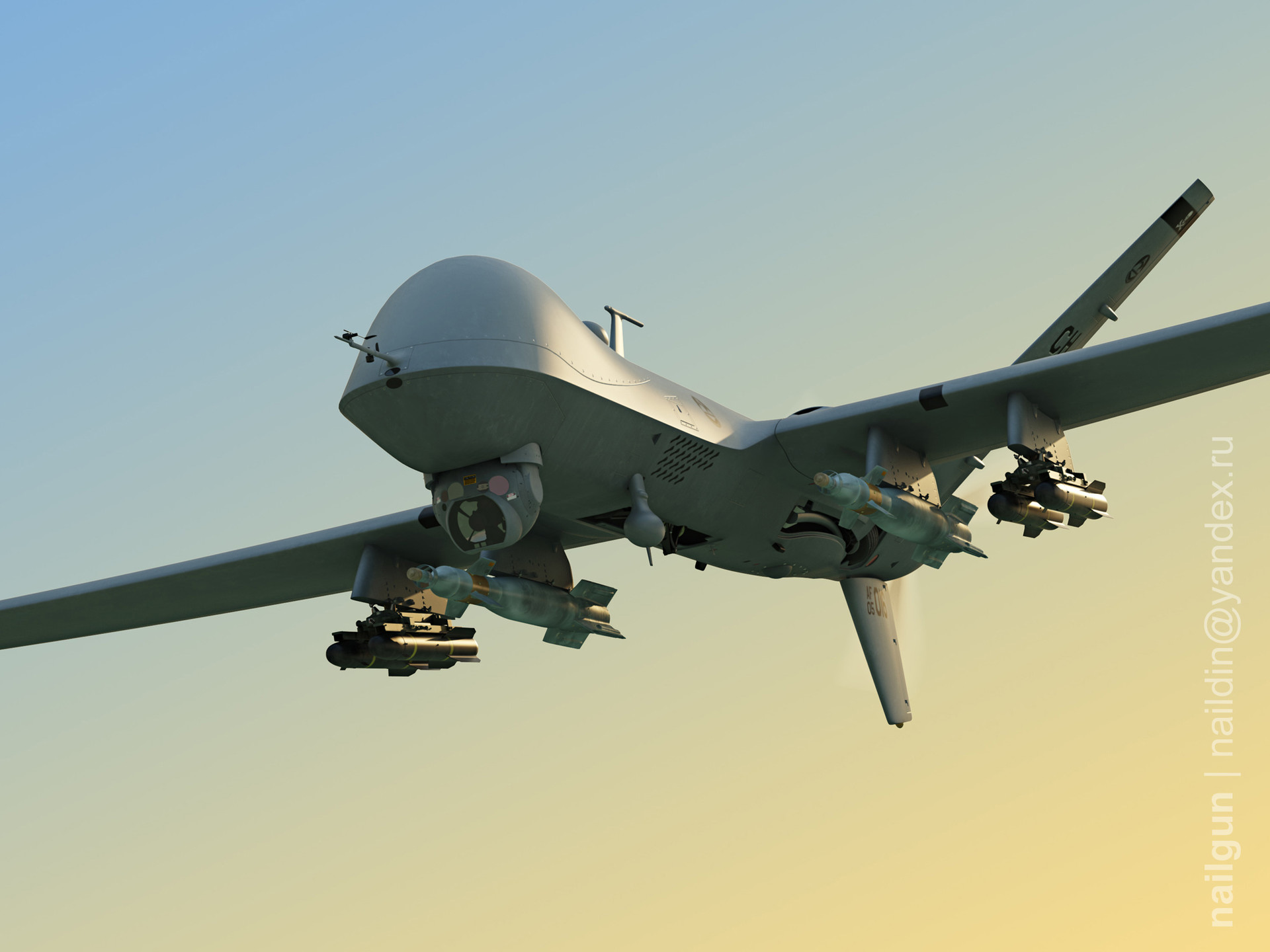 General Atomics Mq-9 Reaper Wallpapers