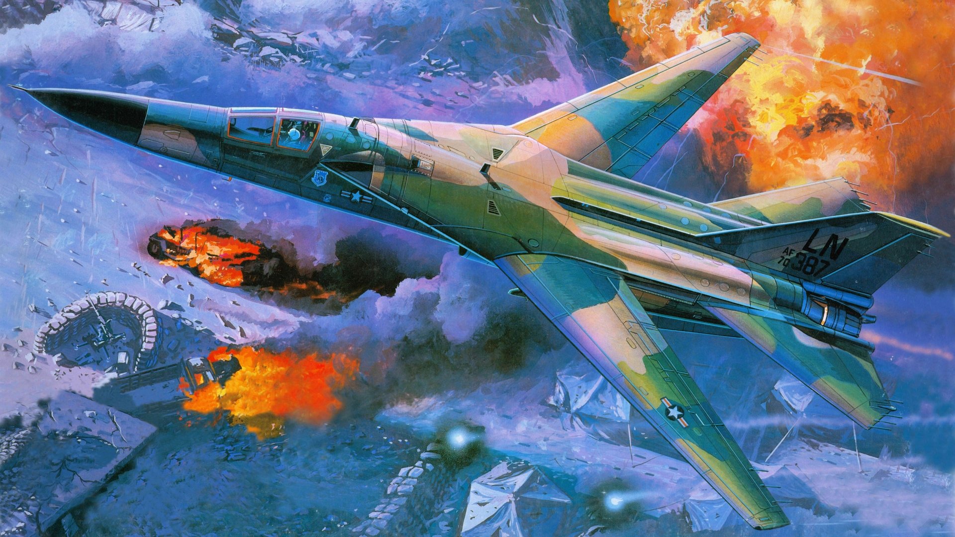 General Dynamics F-111 Aardvark Wallpapers