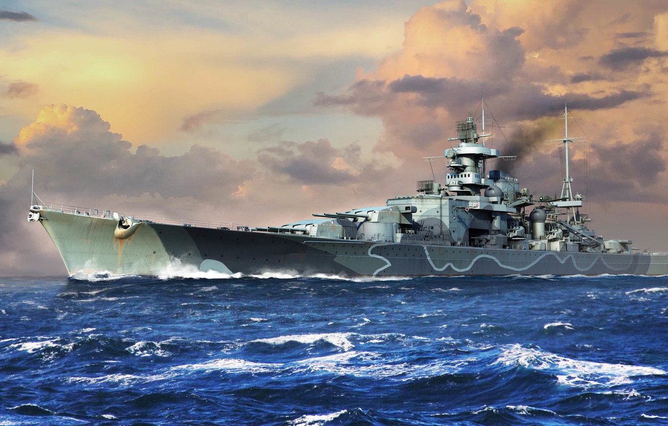 German Battleship Bismarck Wallpapers